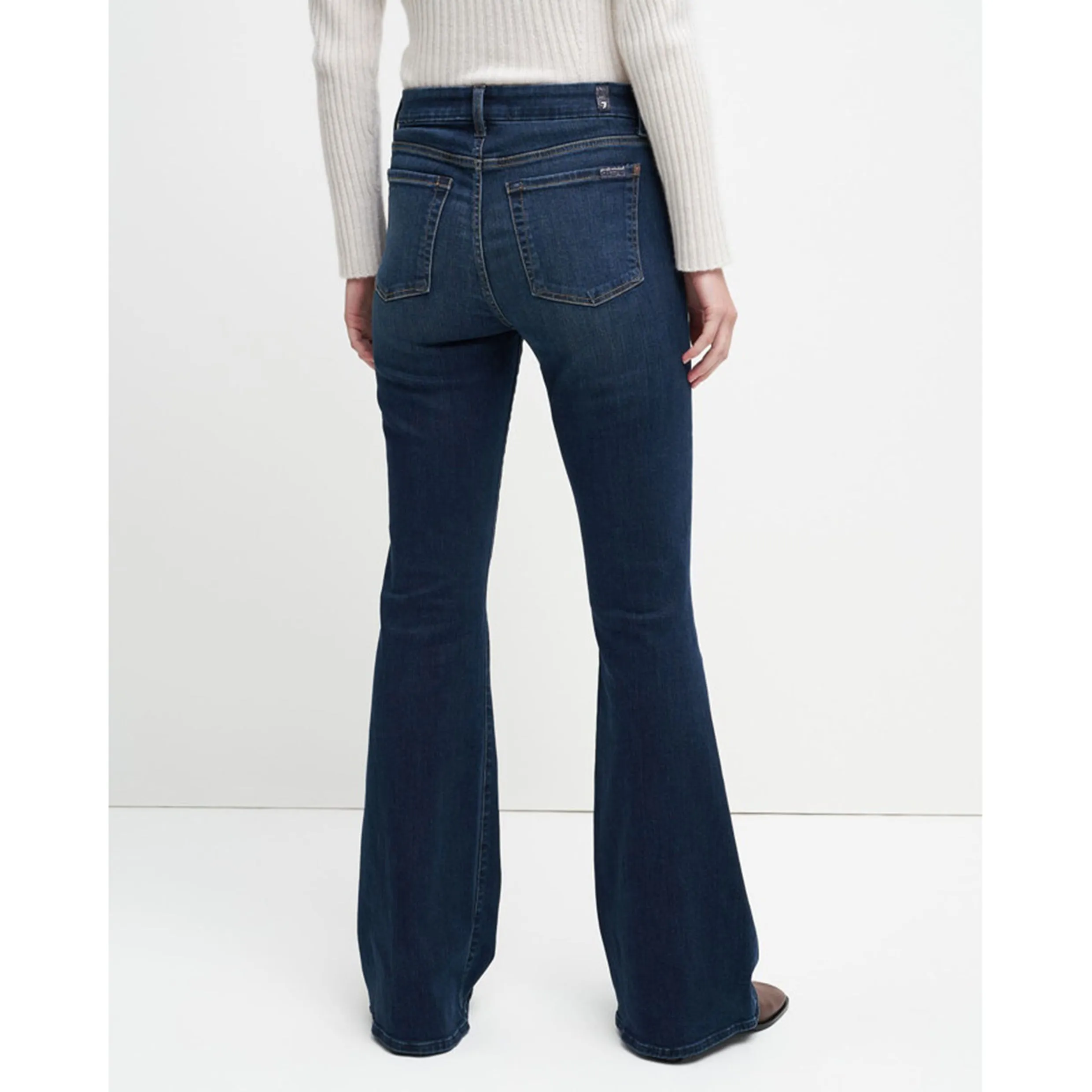 7 For All Mankind Femme Jean Ali B(Air) à Taille Haute