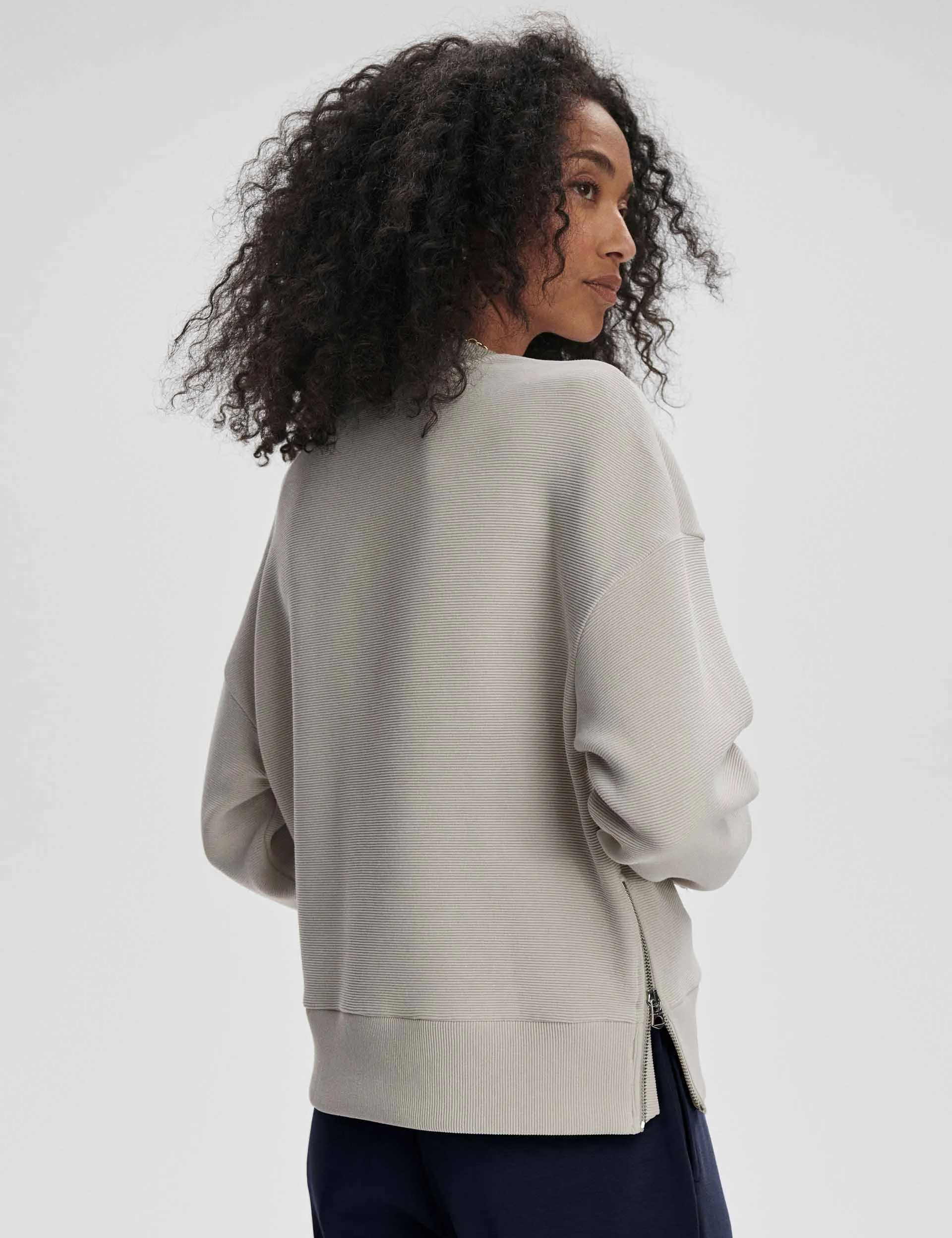 Addelyn Sweat - Gris Argenté