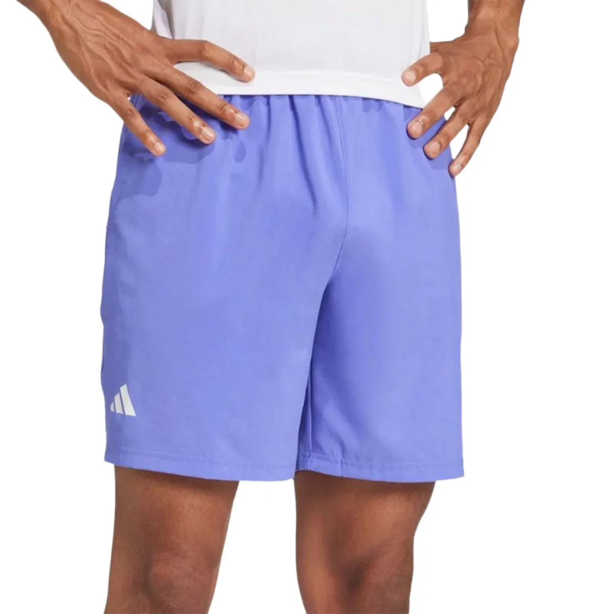 Adidas Homme Short Tissé Club Stretch 9 Pouces - Bleu Cobalt Vêtements Adidas Homme