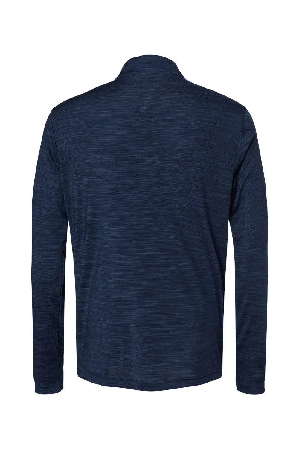 Adidas Hommes Sweat à Capuche 1/4 Zip Respirant - Bleu Marine Universitaire Mélangé