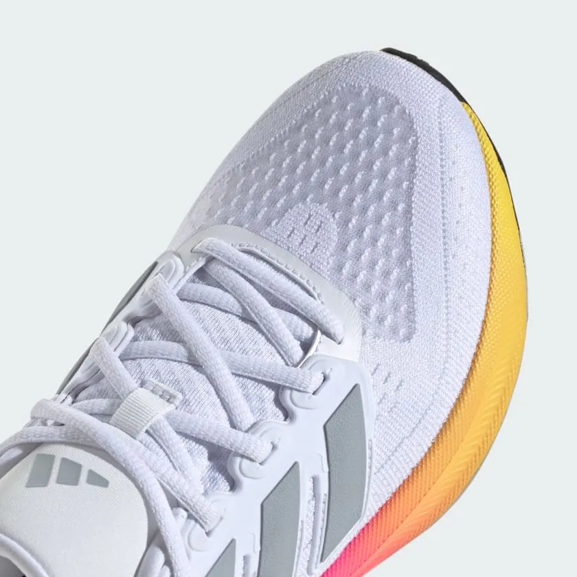 ADIDAS FEMMES ULTRA BOUNCE 5 BLANC/BANDE CHAUSSURES DE COURSE