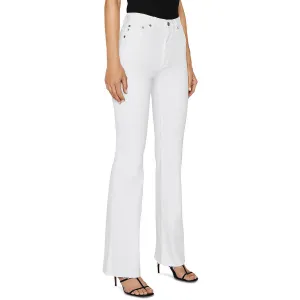 AG Adriano Goldschmied Jeans Bootcut Femme à Ourlet Délavé