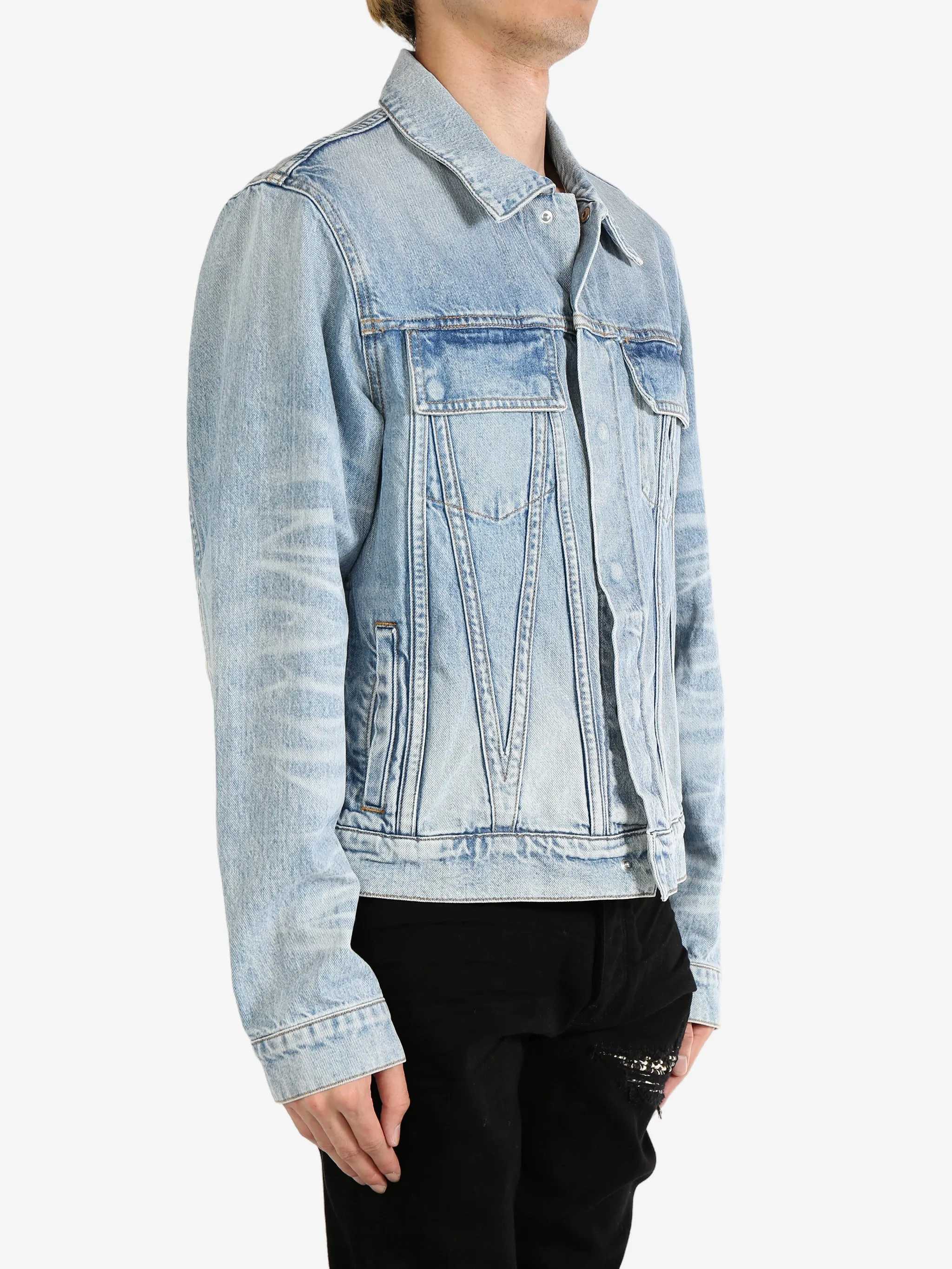 AMIRI - Veste trucker en selvedge japonais pour homme