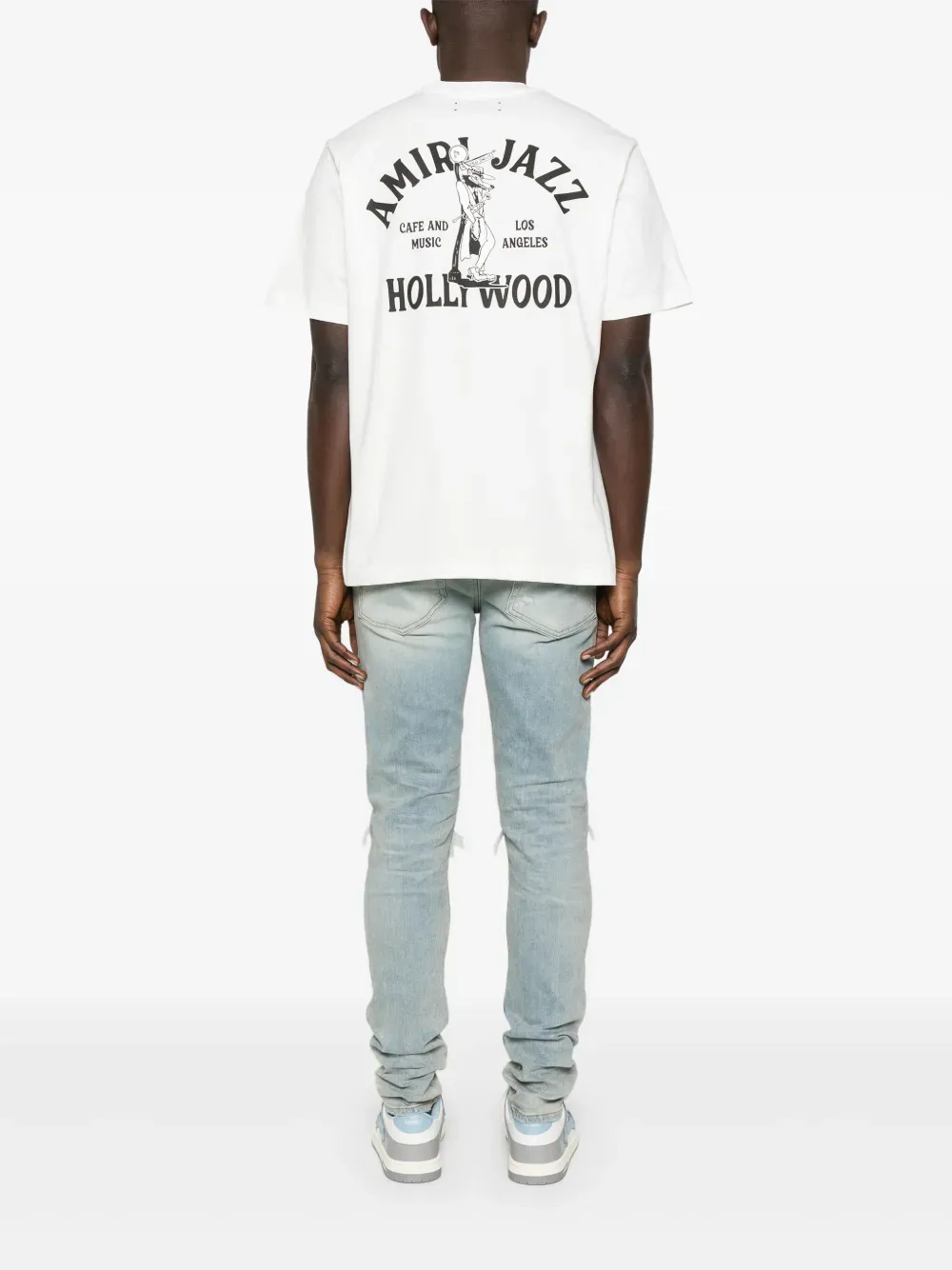 AMIRI - T-shirt Jazz Wolf pour Homme Vêtements_amiri