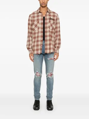 AMIRI - Chemise à carreaux pour hommes Shotgun Clothing_amiri