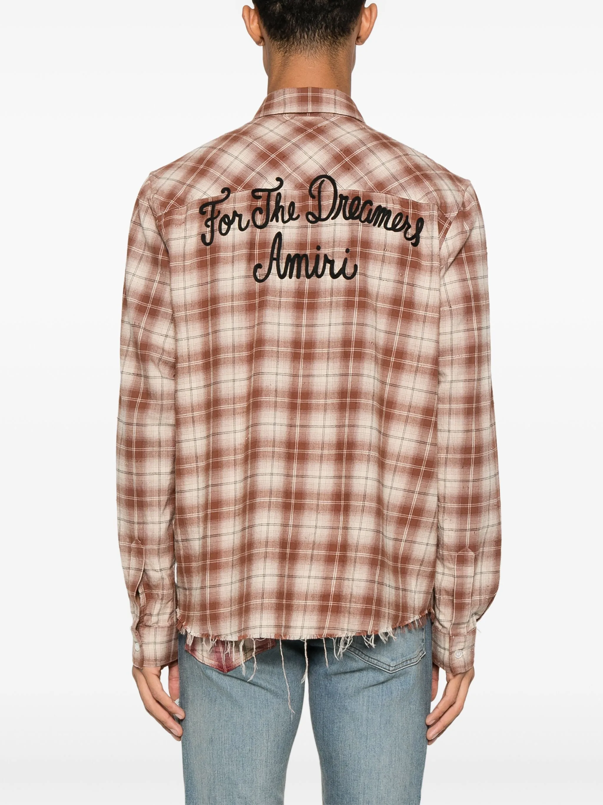 AMIRI - Chemise à carreaux pour hommes Shotgun Clothing_amiri