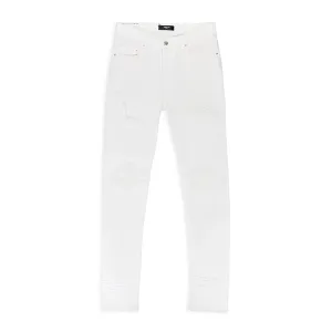 AMIRI MX1 JEAN SKINNY BLANC