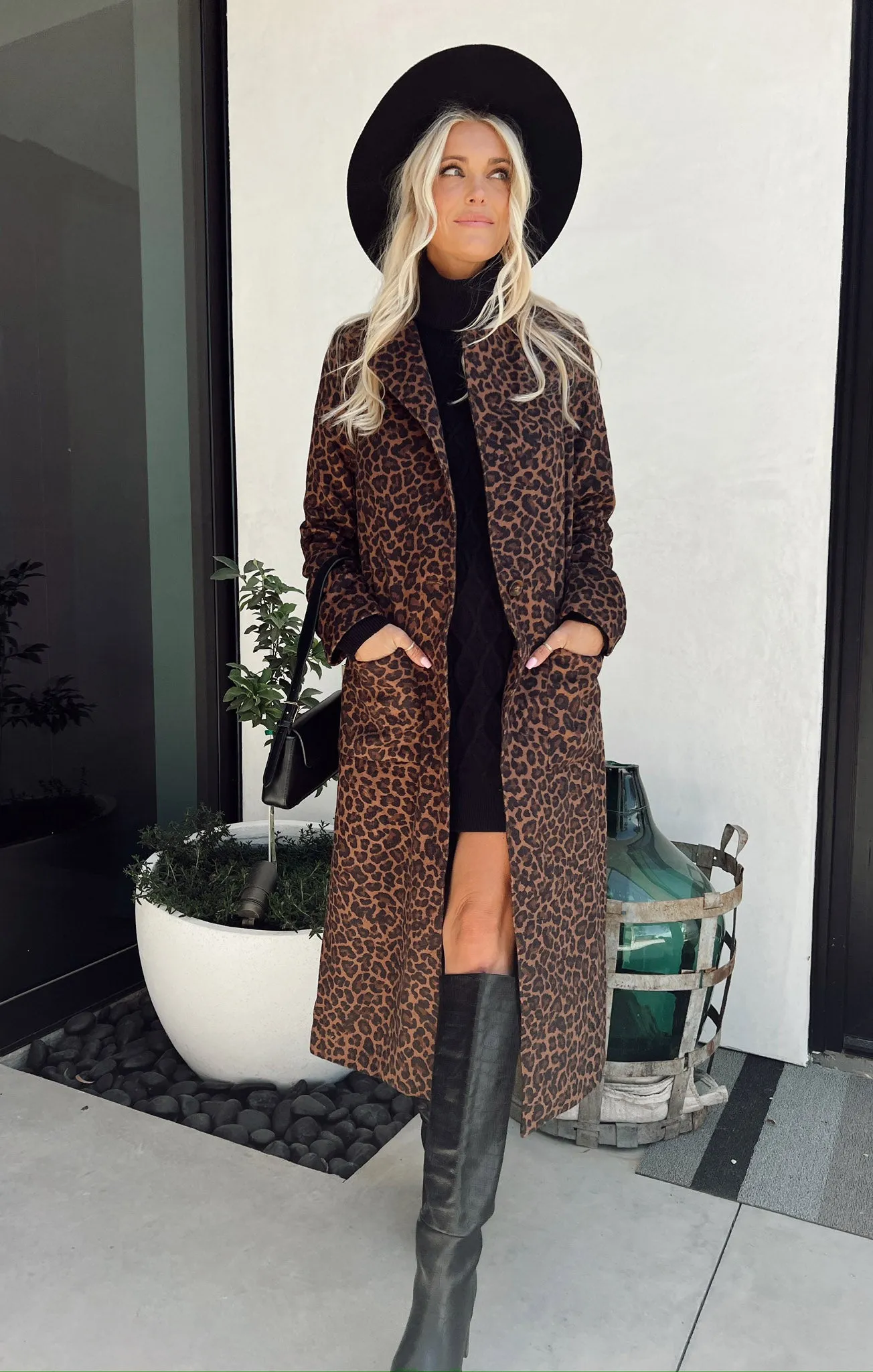 Veste Amsterdam ~ Léopard brossé