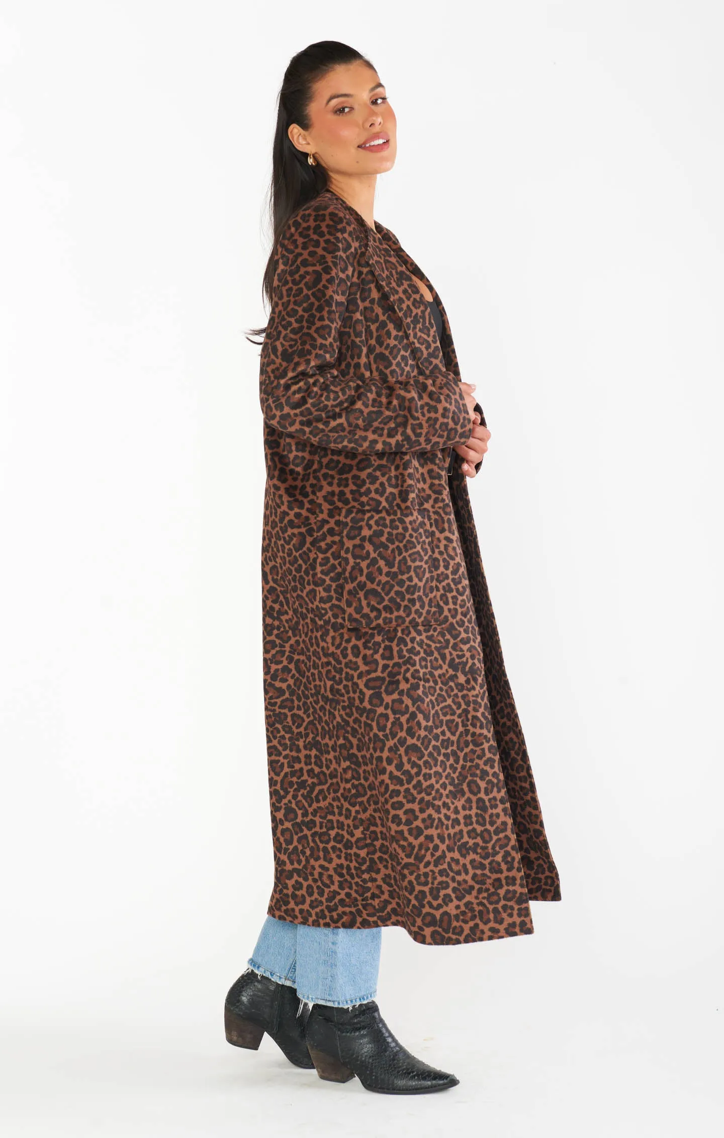 Veste Amsterdam ~ Léopard brossé