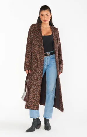 Veste Amsterdam ~ Léopard brossé