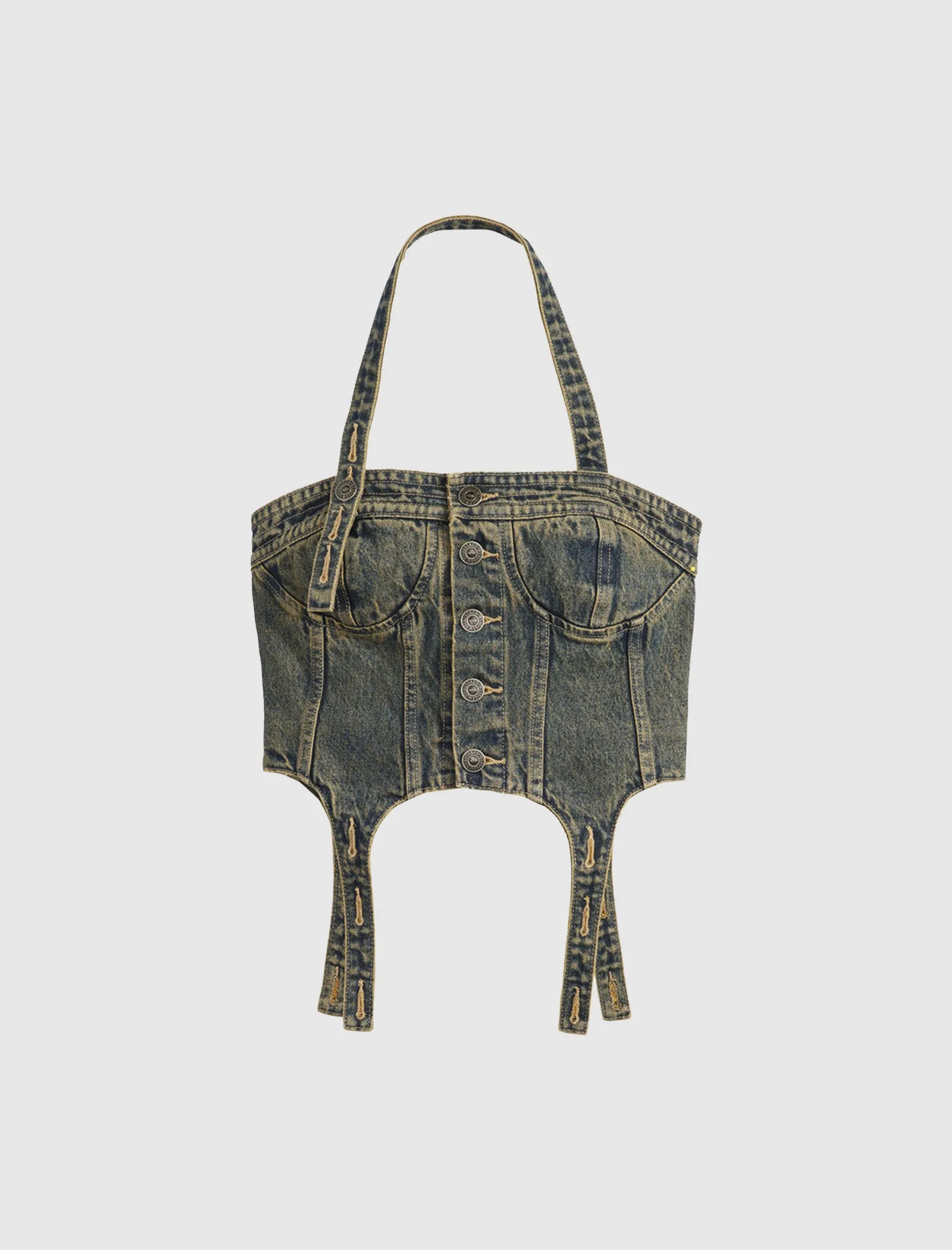 CORSET EN JEAN POUR FEMME ANDERSSON BELL