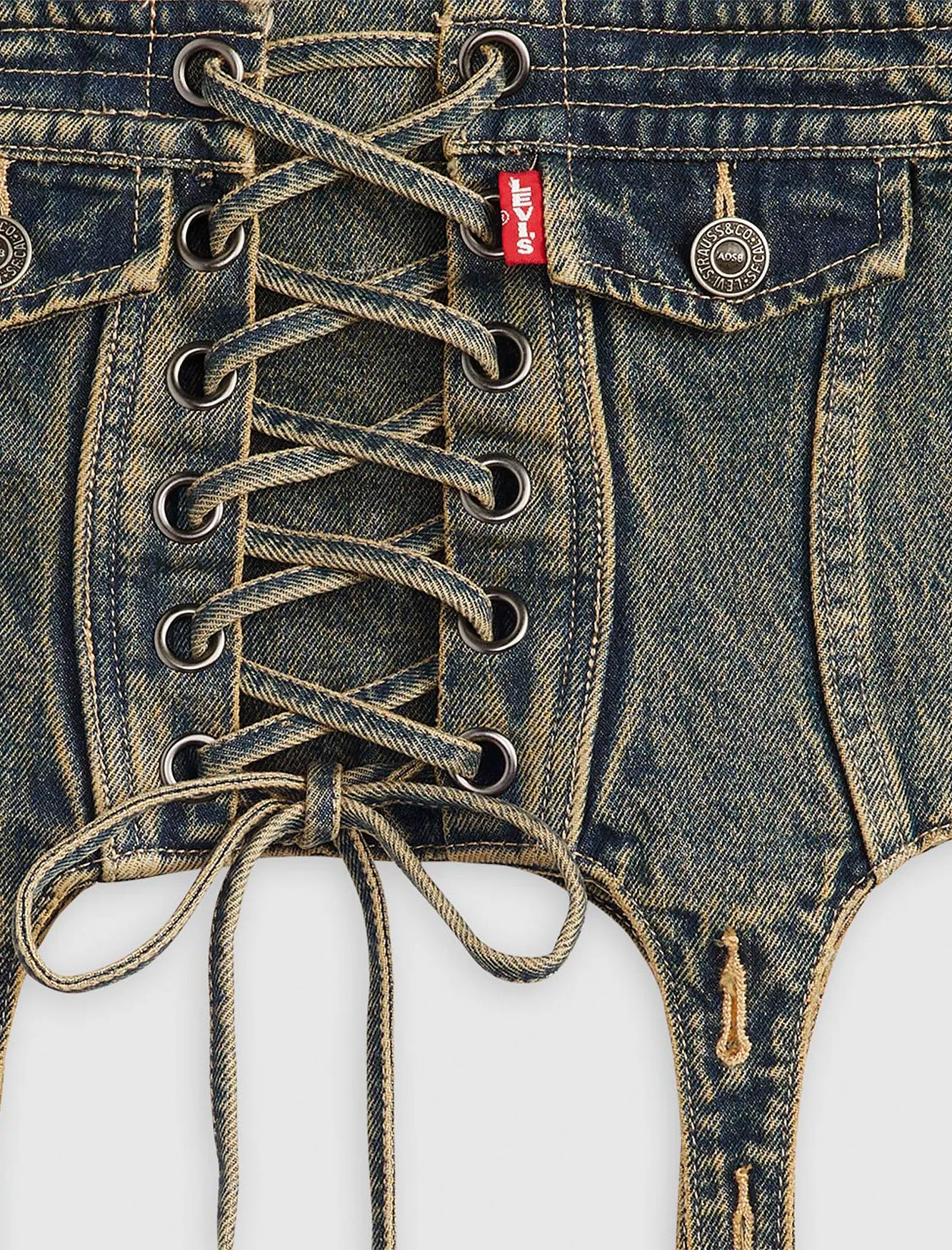 CORSET EN JEAN POUR FEMME ANDERSSON BELL