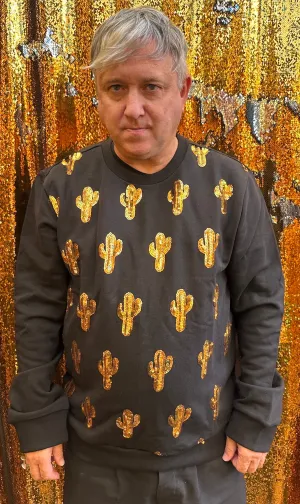 Pull à capuche petit cactus pour hommes Any Old Iron