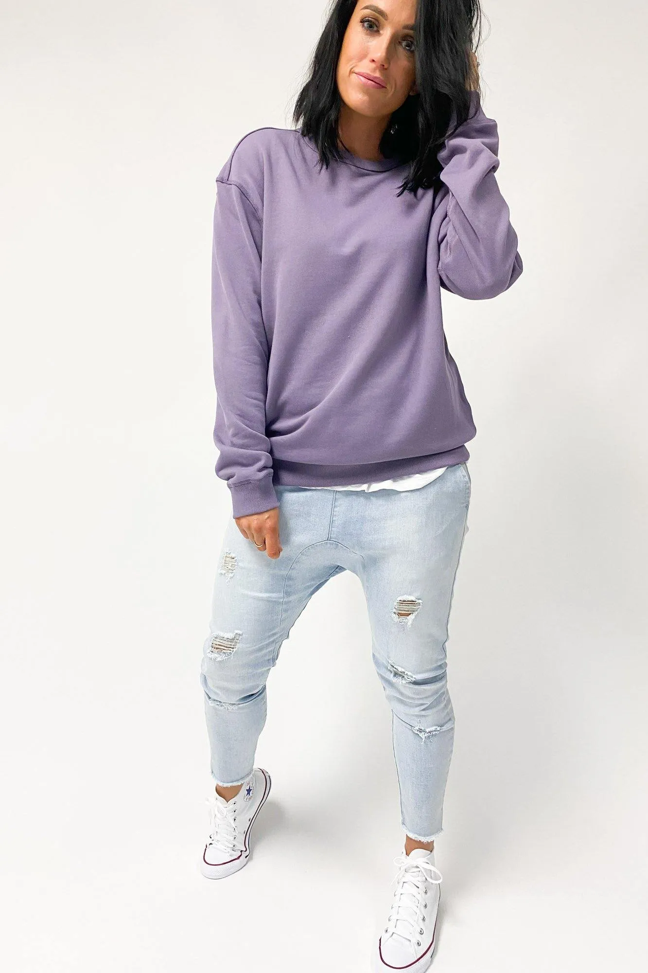 En tant qu'équipage premium couleur mauve