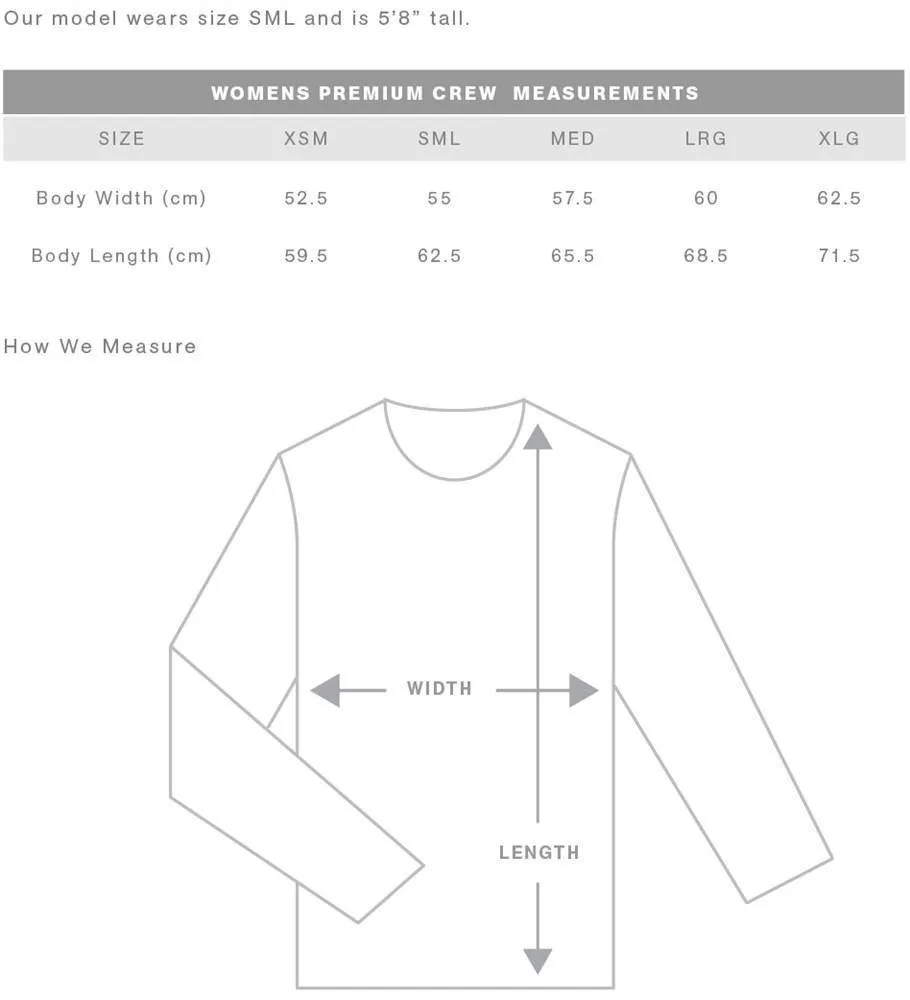 AS Colour Premium Crew Blanc Marle
