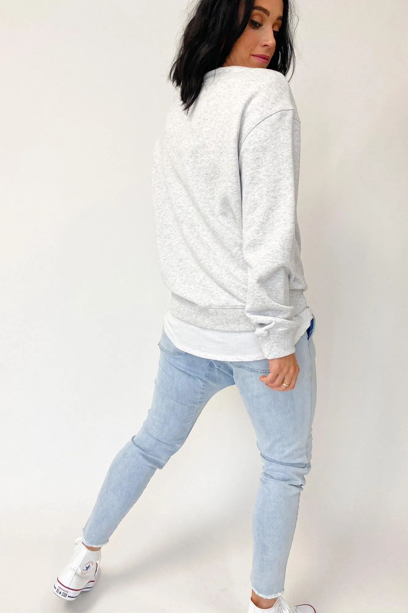 AS Colour Premium Crew Blanc Marle