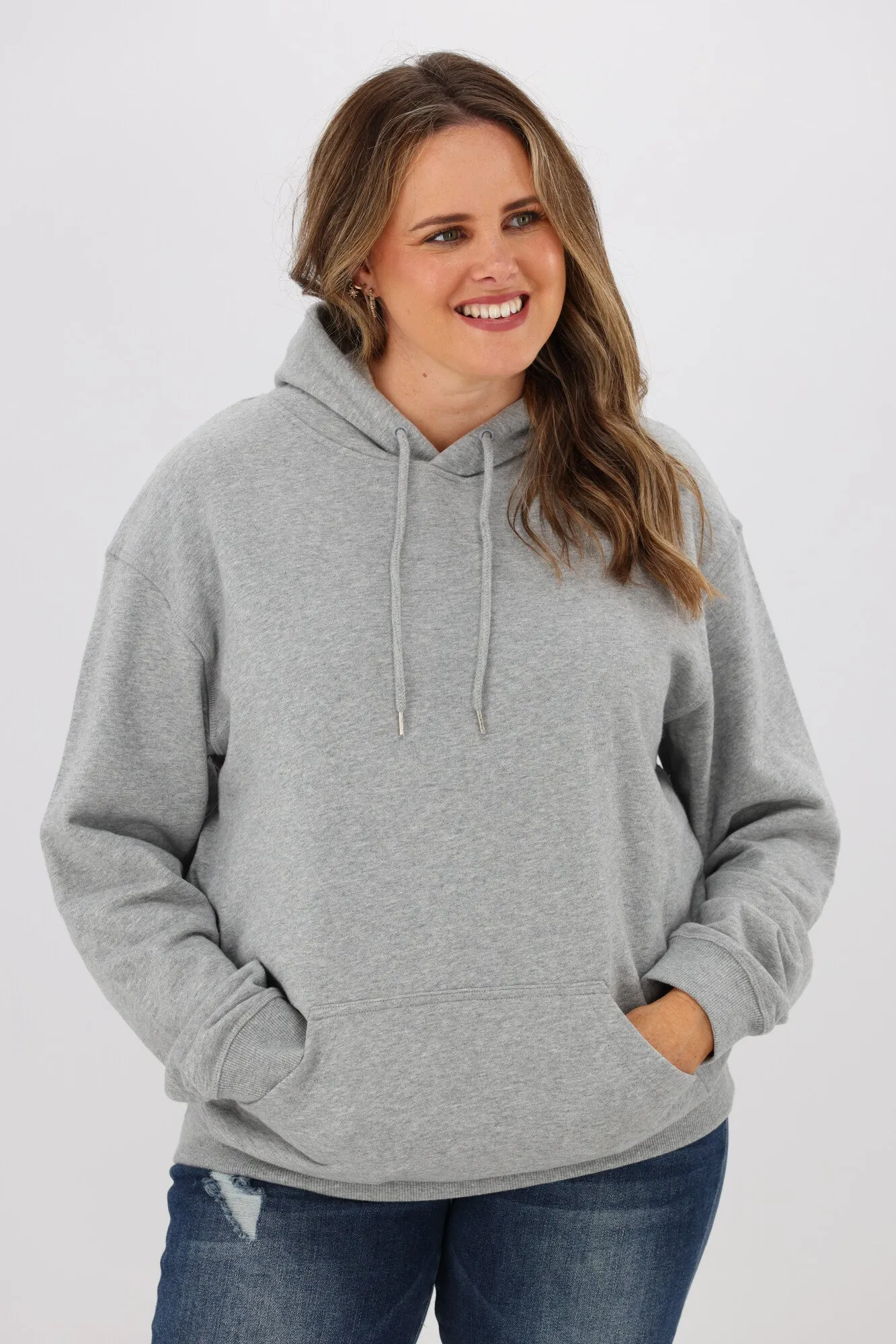 AS Colour Premium Hood Gris Marbré