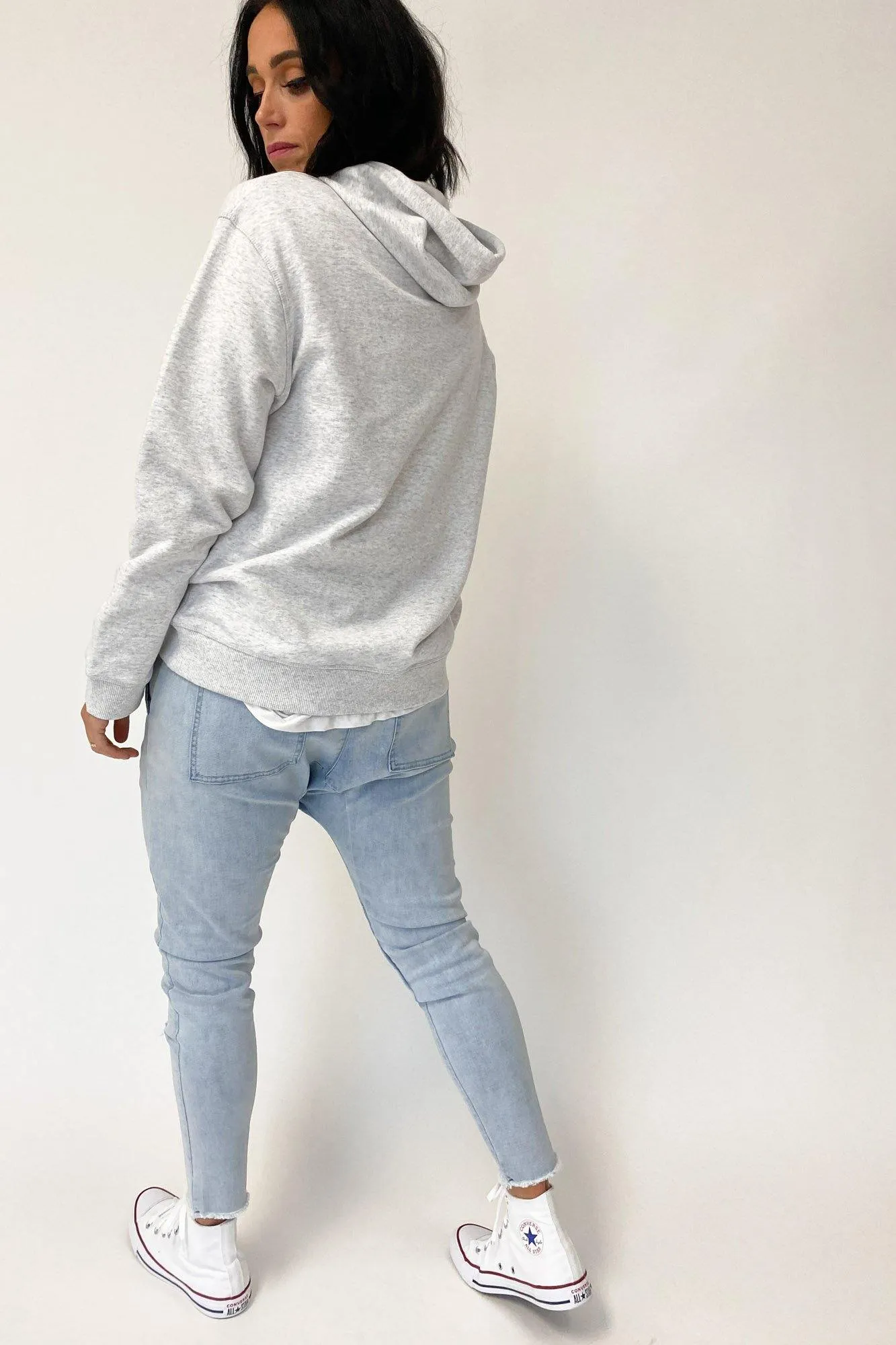 AS Colour Premium Hood Blanc Marbré