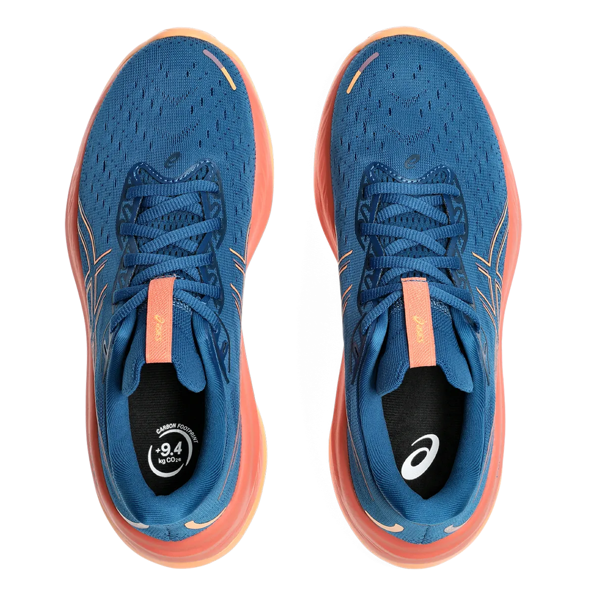 Asics Gel Cumulus 26 - Bleu marine riche - Orange délavé