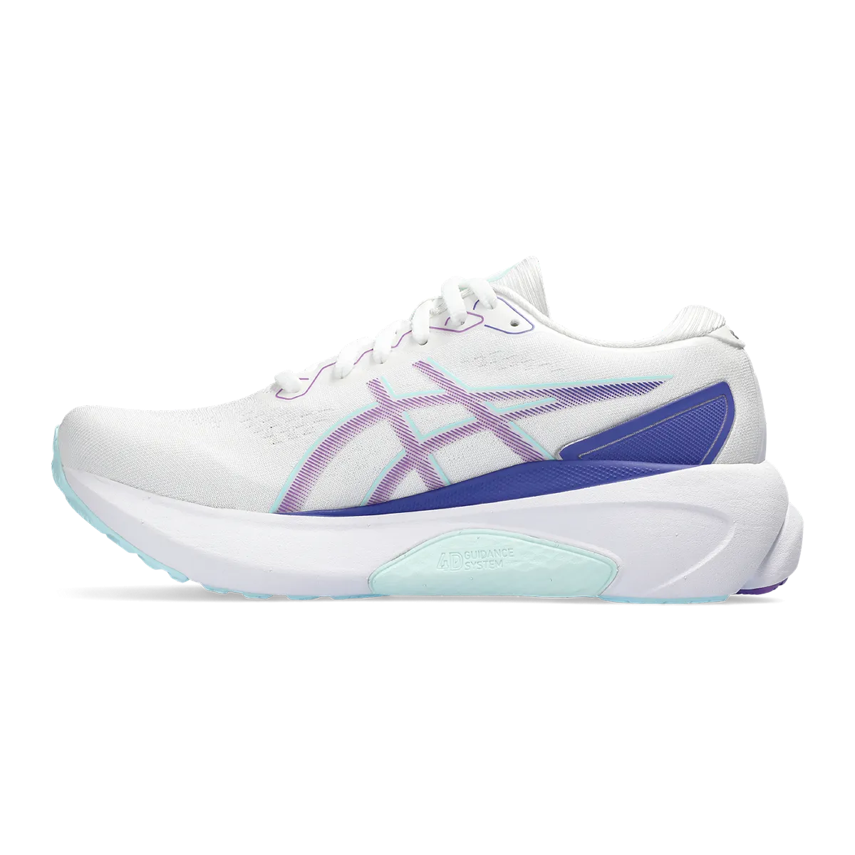 Asics Gel Kayano 30 - Blanc - Raisin Cyber