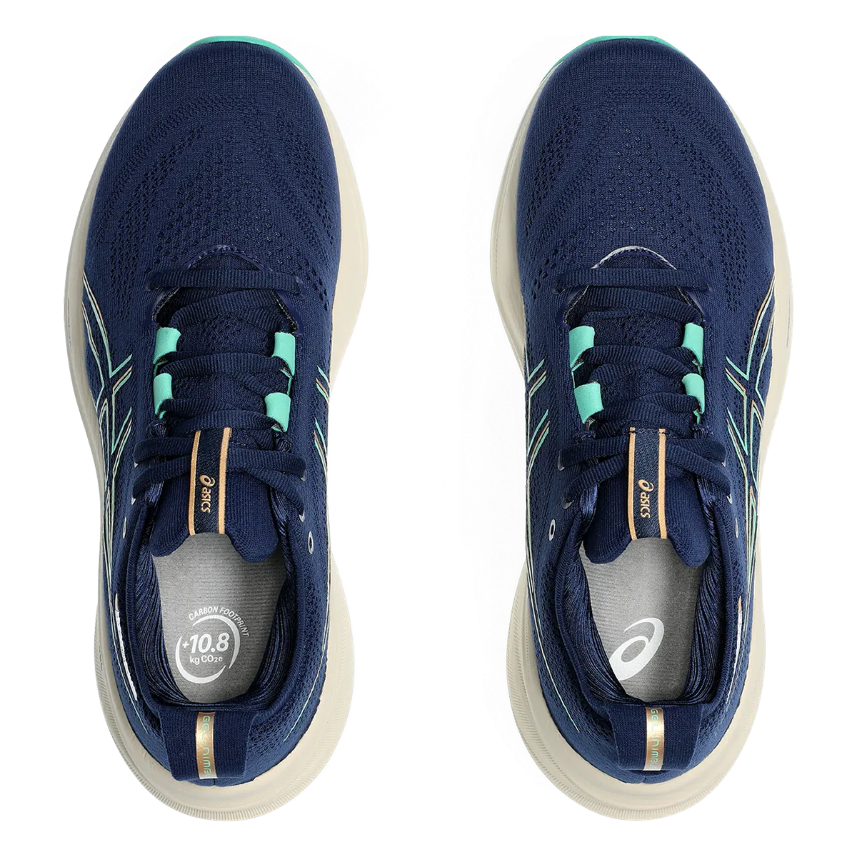 Asics Gel Nimbus 26 - Étendue Bleue - Aurore Verte