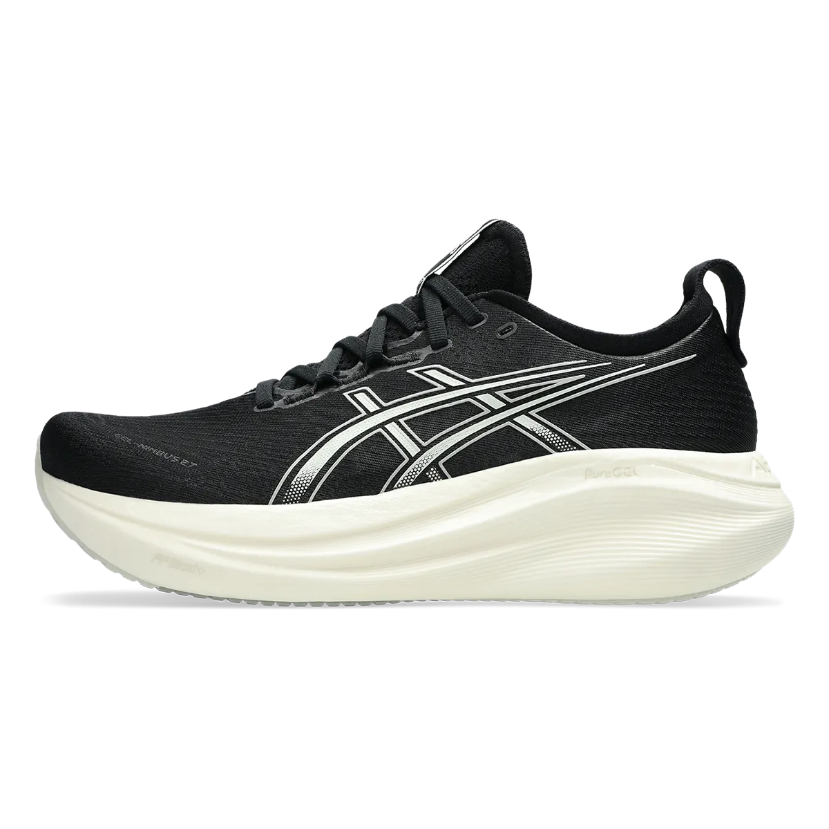 Asics Gel Nimbus 27 Noir - Gris Lac