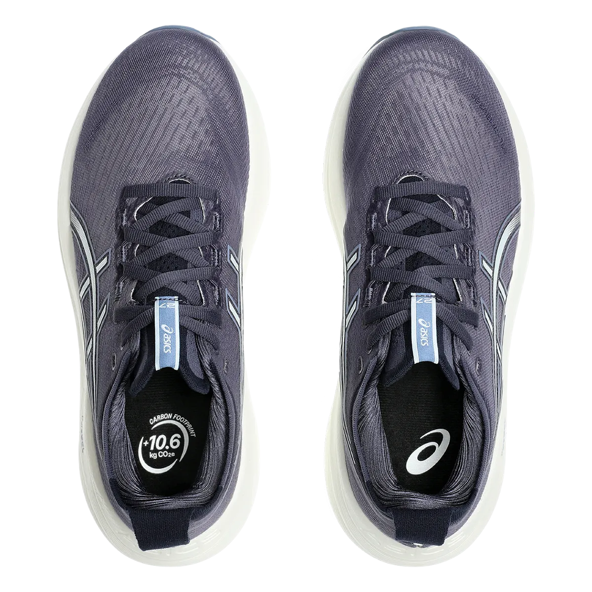 Asics Gel Nimbus 27 Brume Indigo - Gris Frais