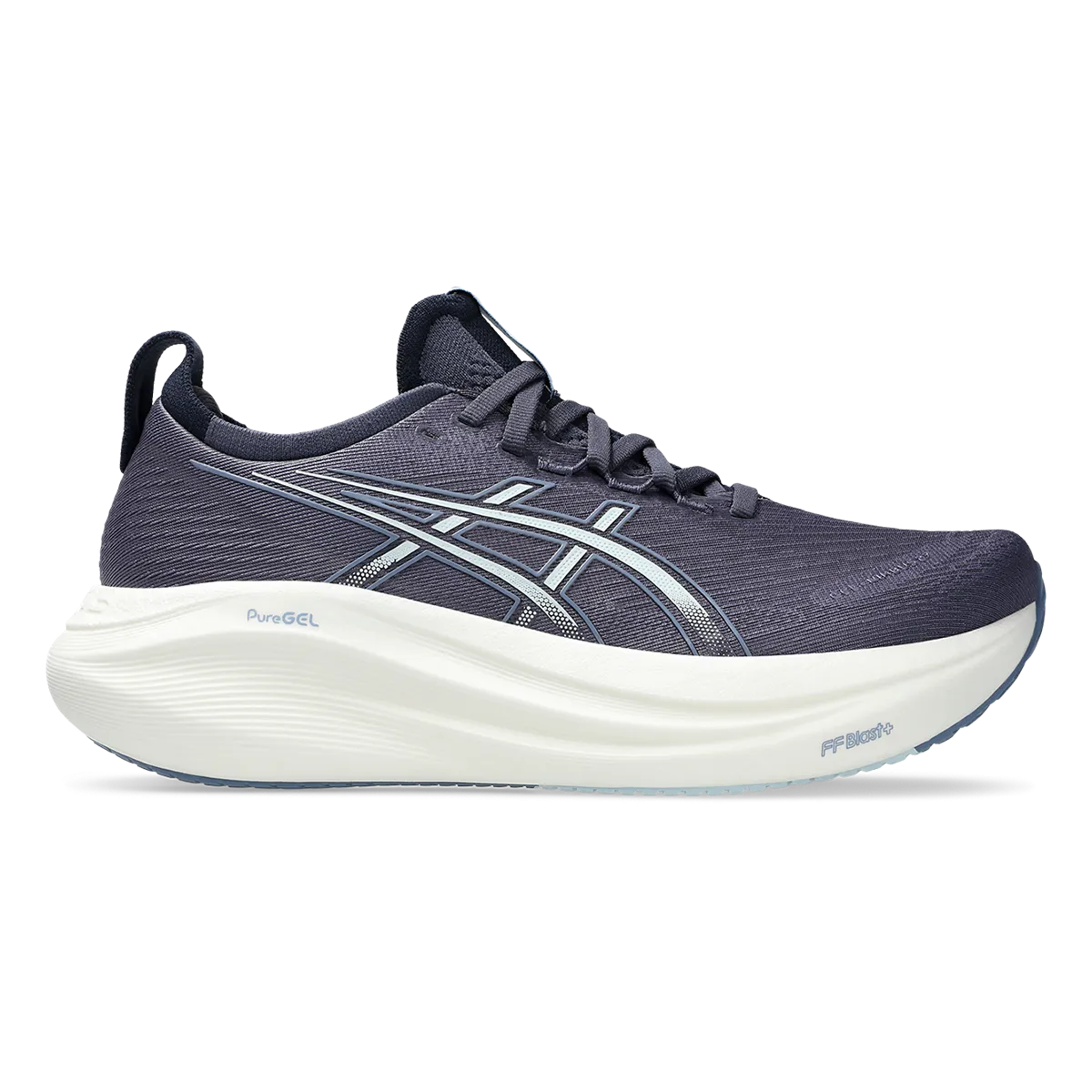 Asics Gel Nimbus 27 Brume Indigo - Gris Frais