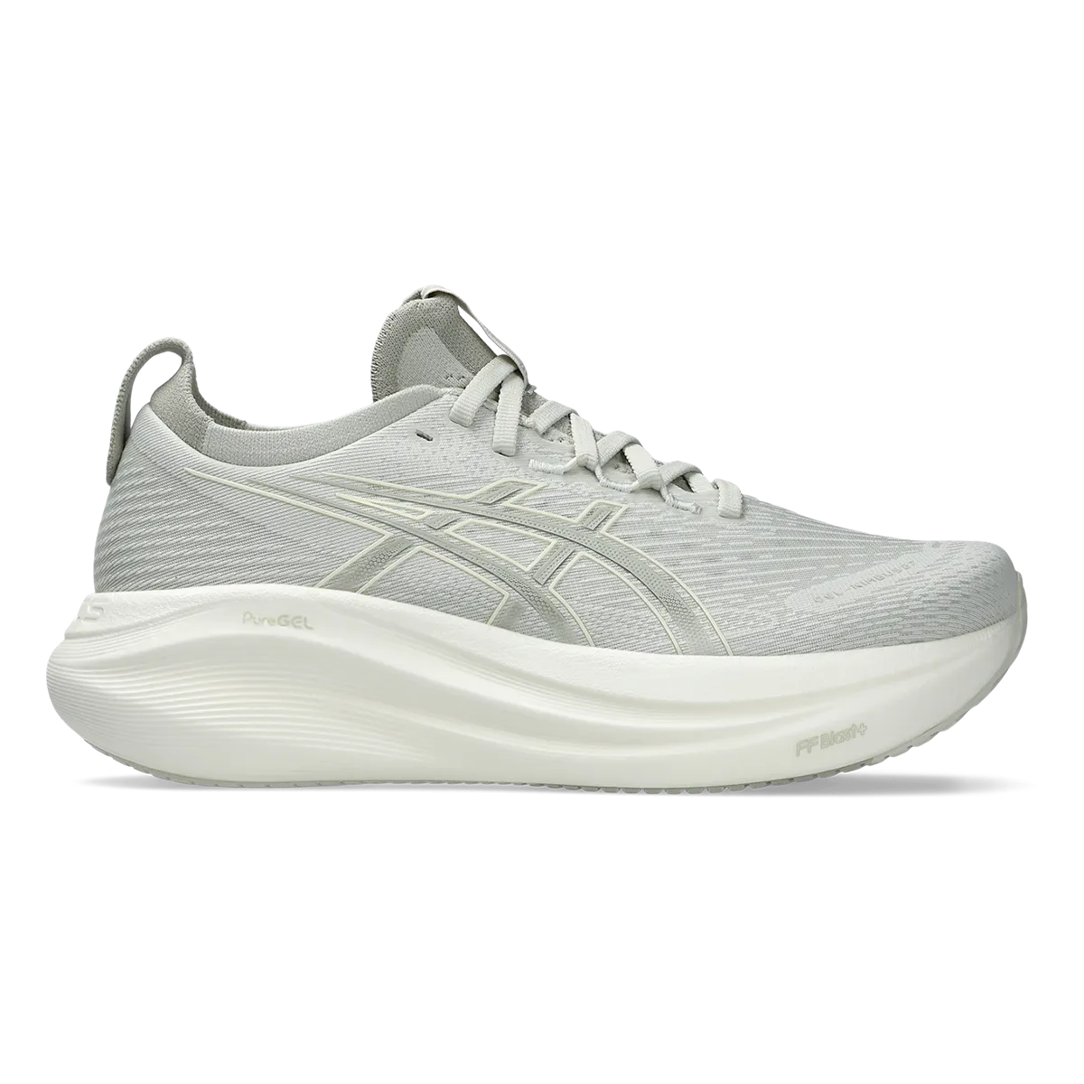 Asics Gel Nimbus 27 Gris Lac - Sauge Blanche