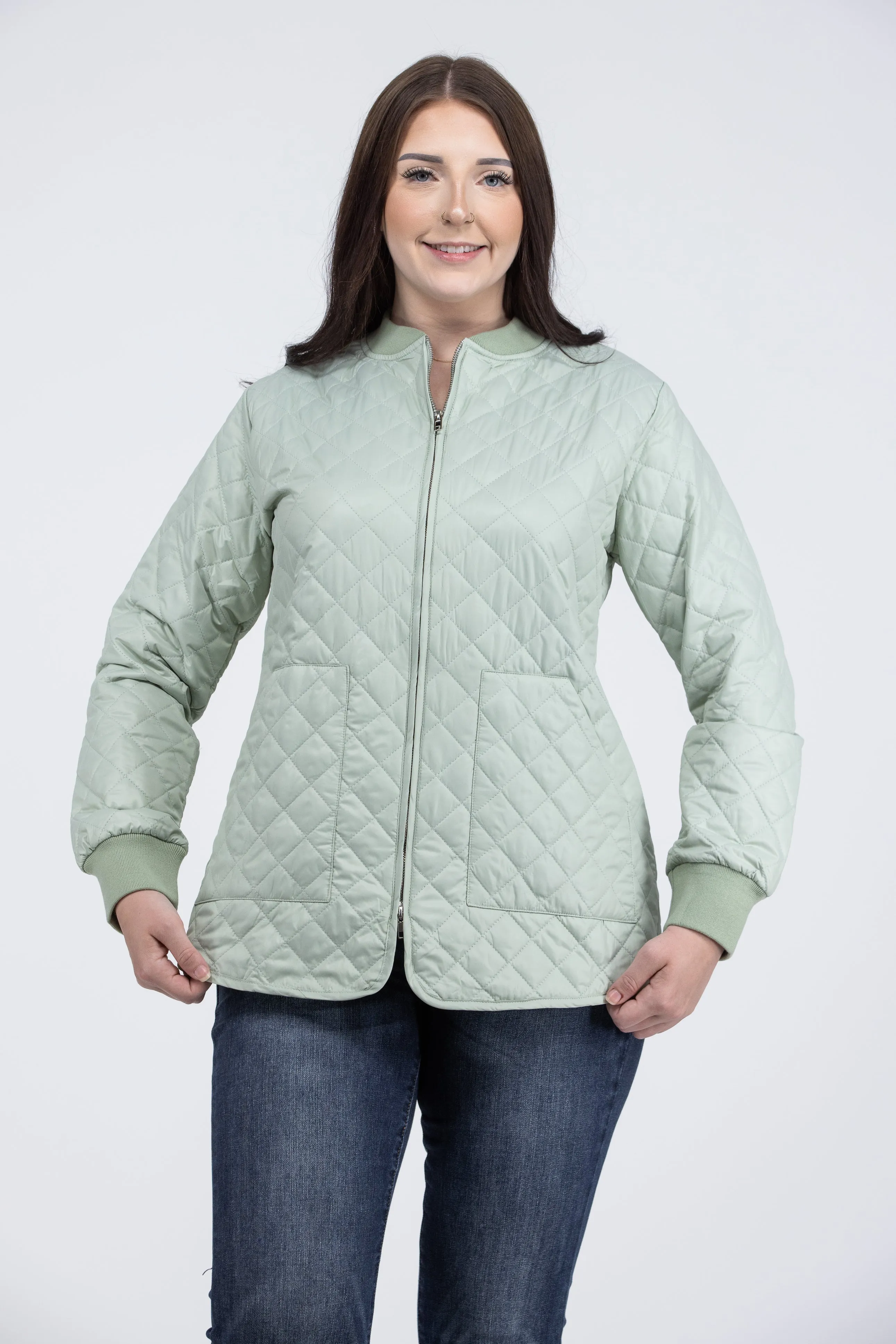 Veste bomber matelassée pour femme Aspire to Inspire