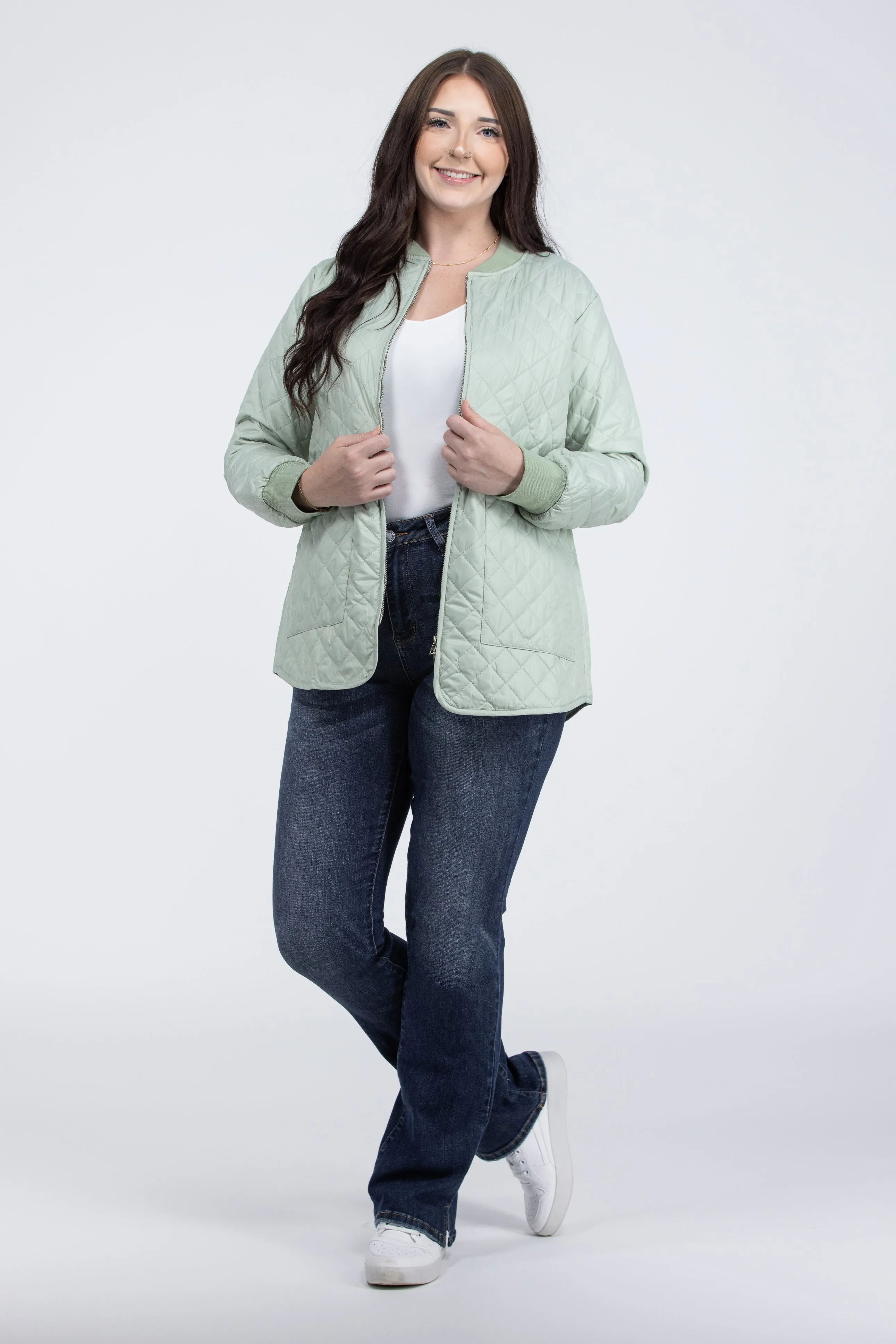 Veste bomber matelassée pour femme Aspire to Inspire
