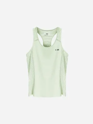 Gilet de sport en matière recyclée B-Confident | Jade brumeux