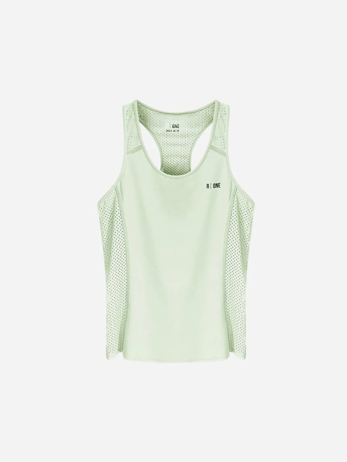 Gilet de sport en matière recyclée B-Confident | Jade brumeux