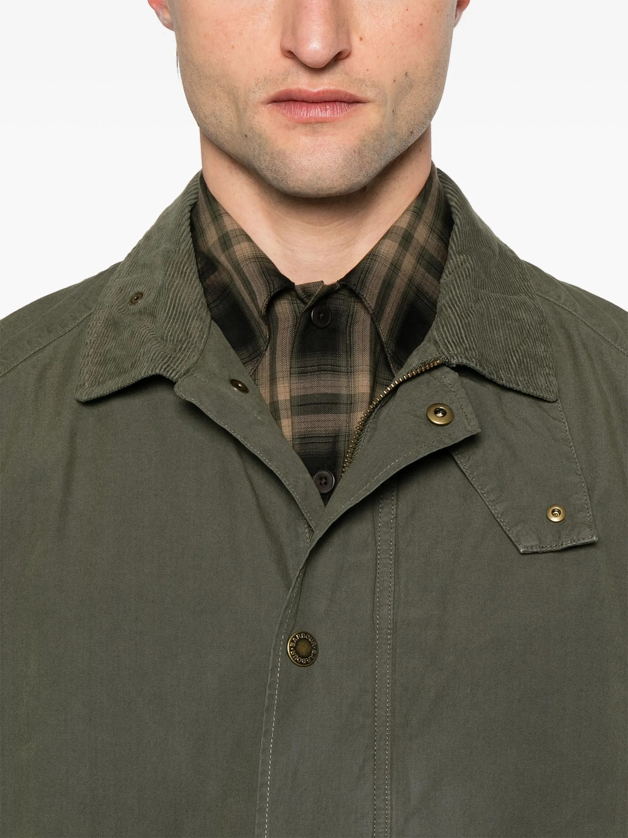 BARBOUR - Veste décontractée Barbour Tracker pour Homme Vêtements_barbour