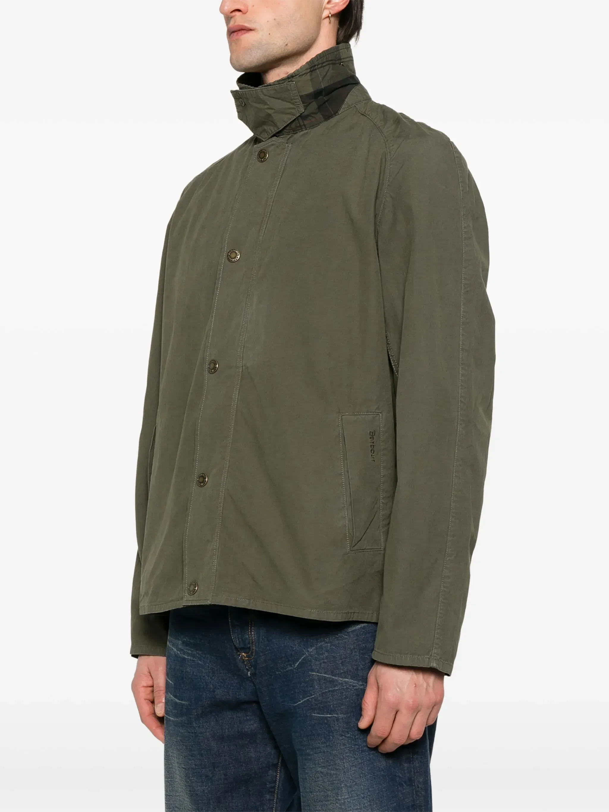 BARBOUR - Veste décontractée Barbour Tracker pour Homme Vêtements_barbour