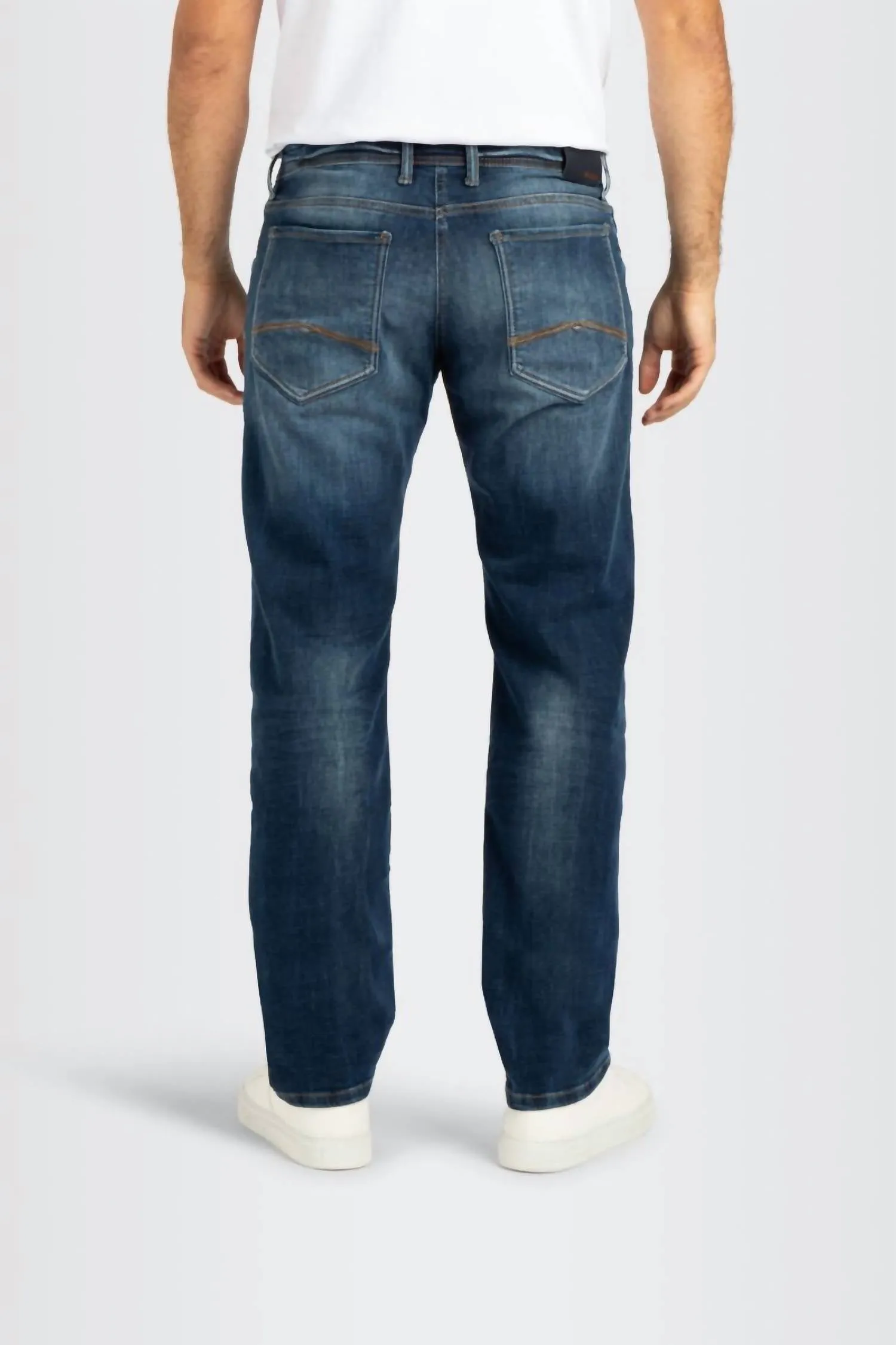 Ben Selected Jean en Coton de Noix de Coco en Bleu Foncé