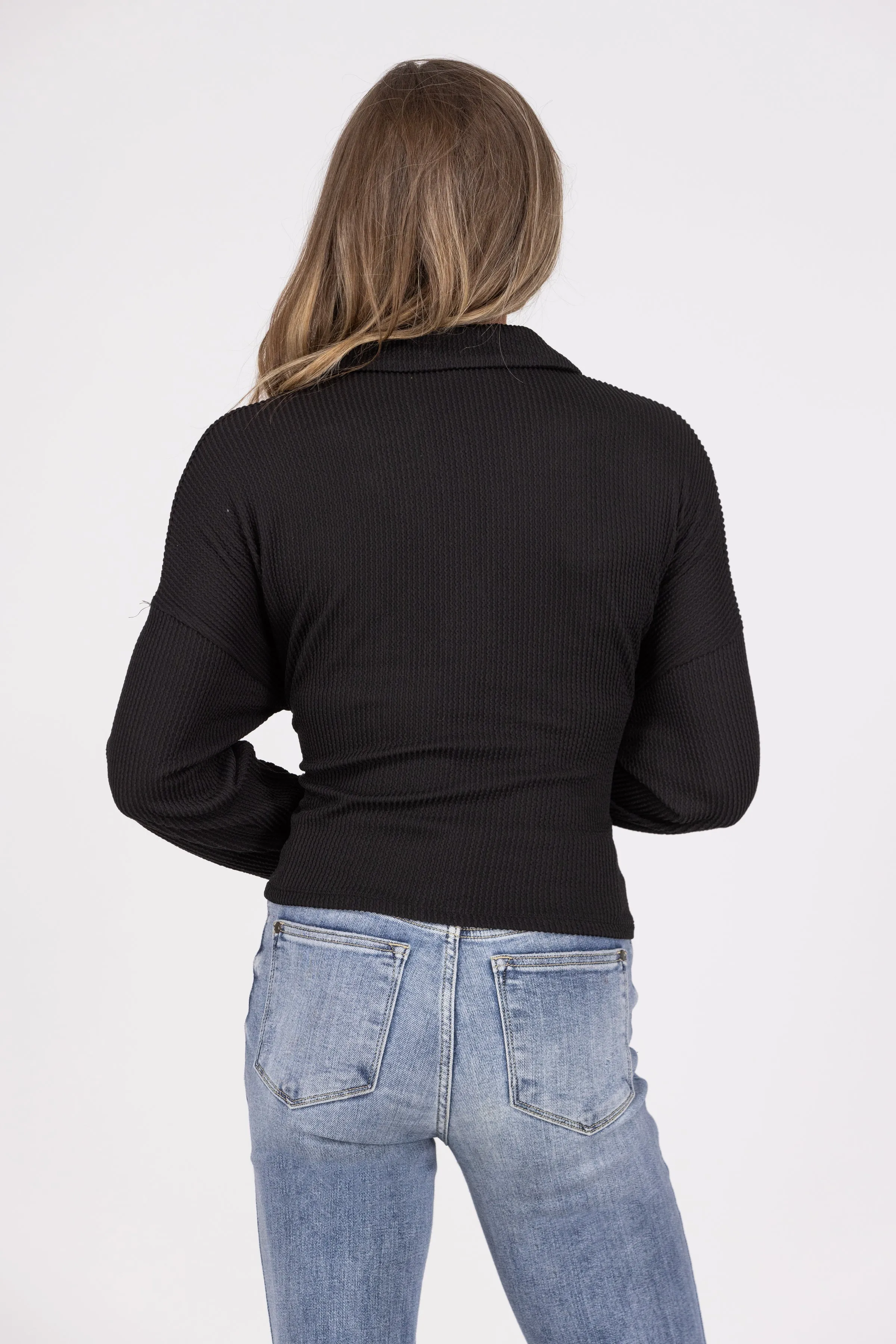 Veste courte côtelée pour femme - Mieux que jamais