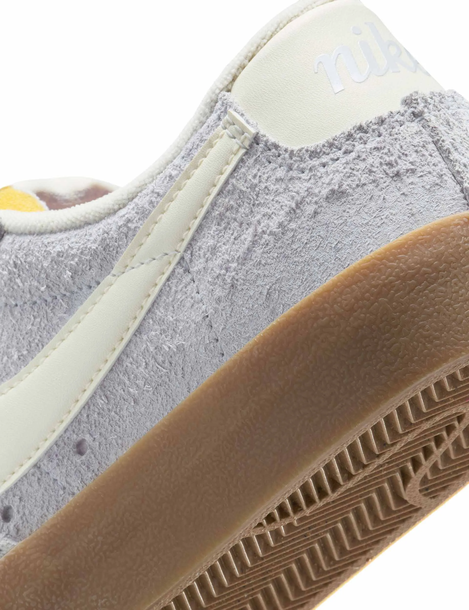 Blazer Low '77 Vintage - Gris Football/Ivoire Pâle/Marron Clair Gomme