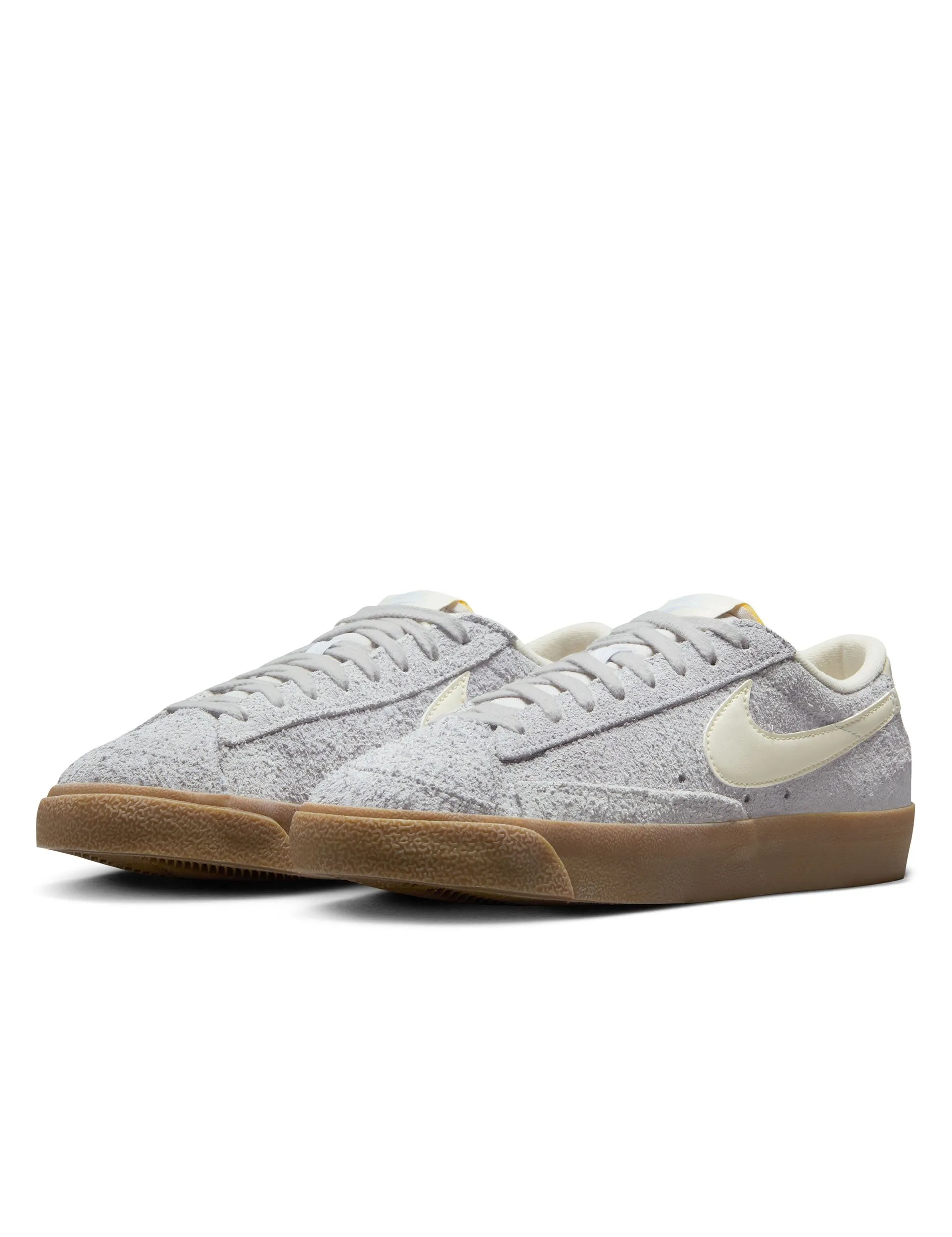 Blazer Low '77 Vintage - Gris Football/Ivoire Pâle/Marron Clair Gomme