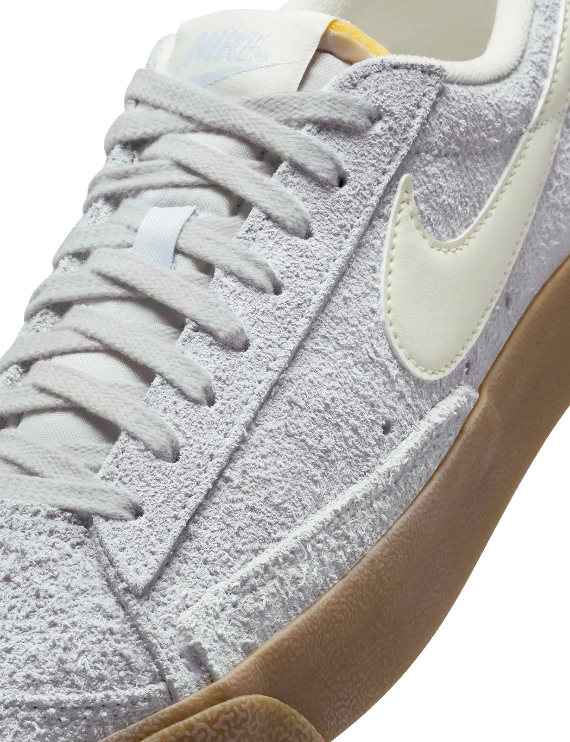 Blazer Low '77 Vintage - Gris Football/Ivoire Pâle/Marron Clair Gomme