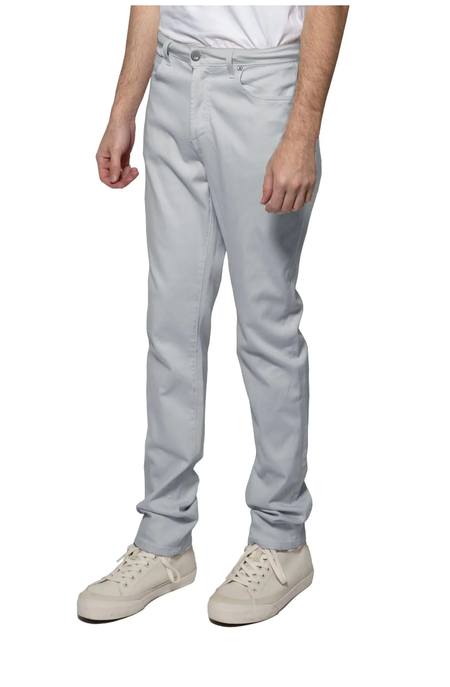 Brando Jean de Luxe Parisien en Gris Clair
