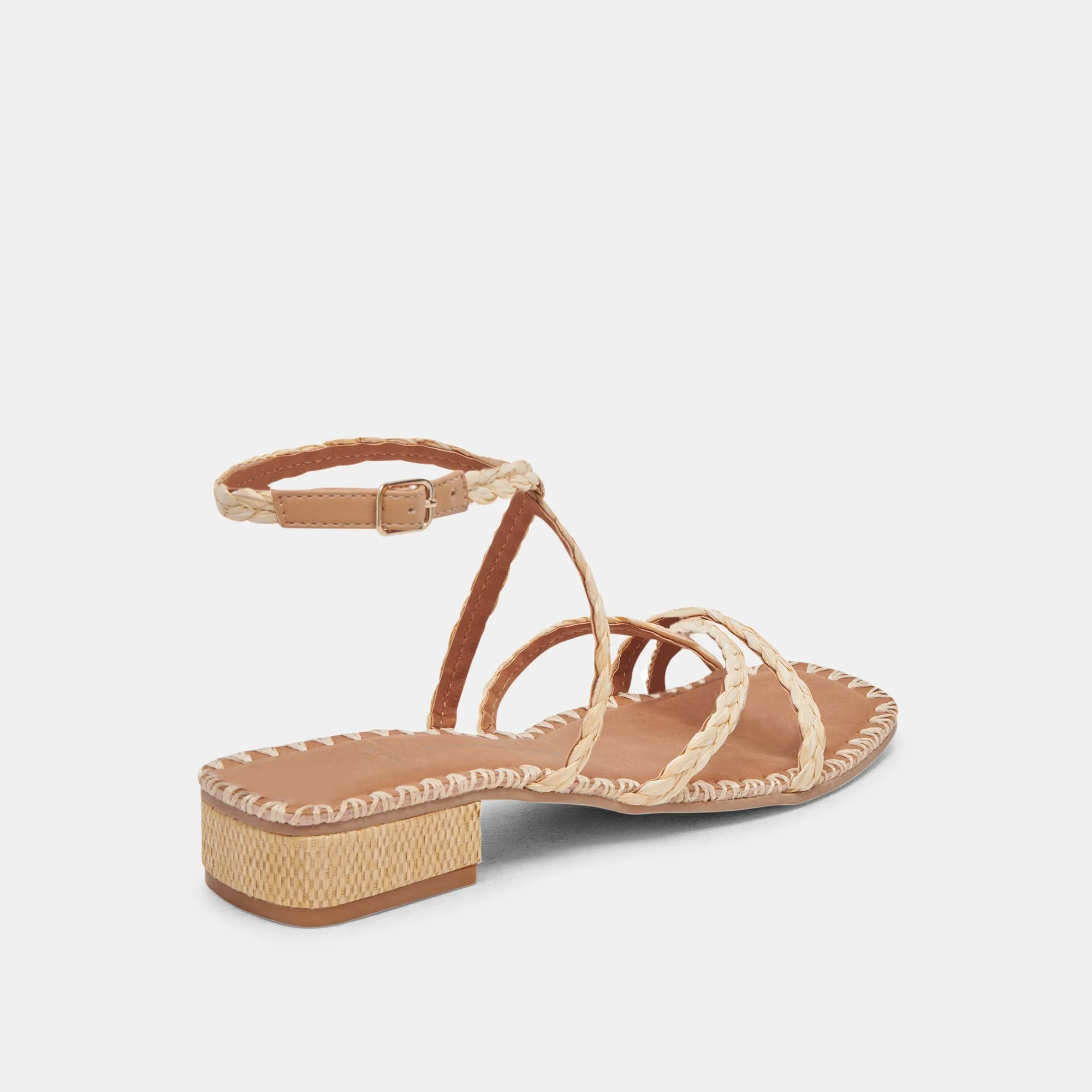 BRINN SANDALES LT RAFFIA NATUREL