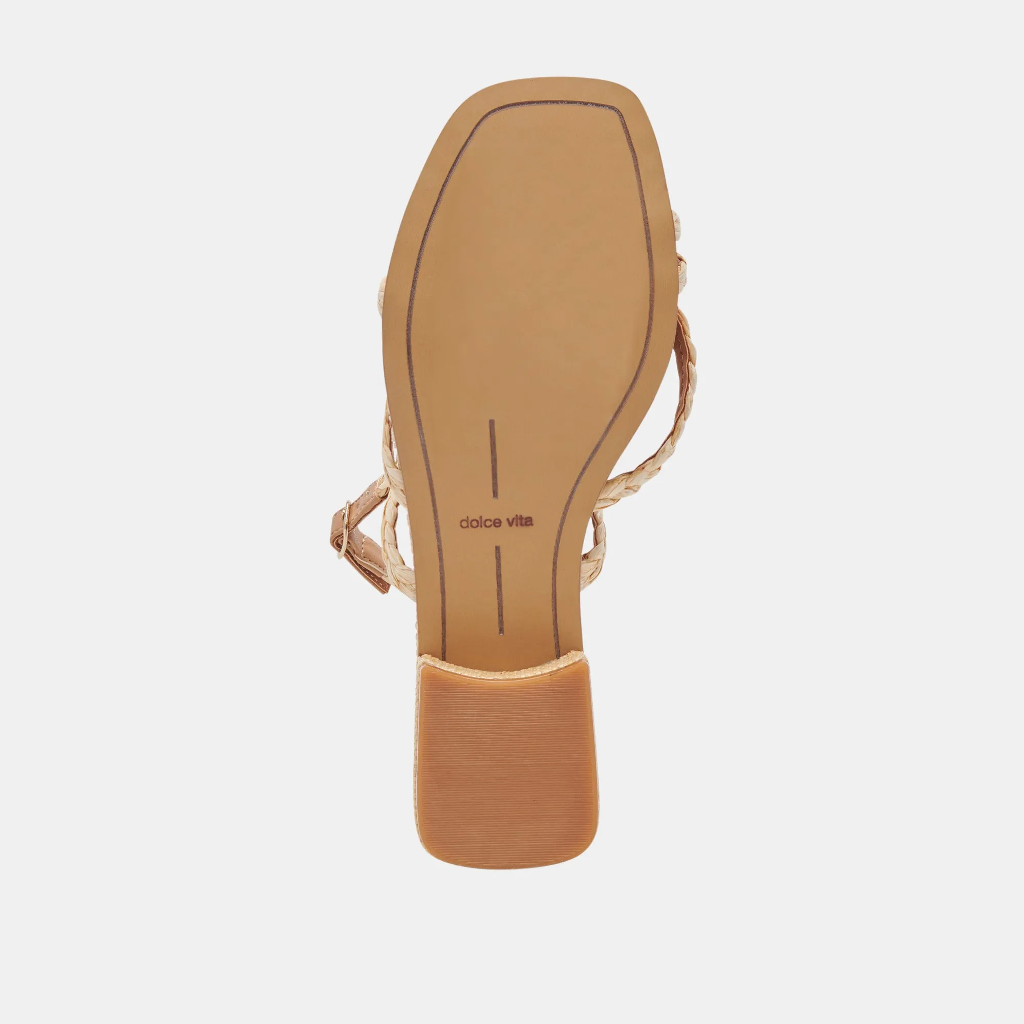 BRINN SANDALES LT RAFFIA NATUREL