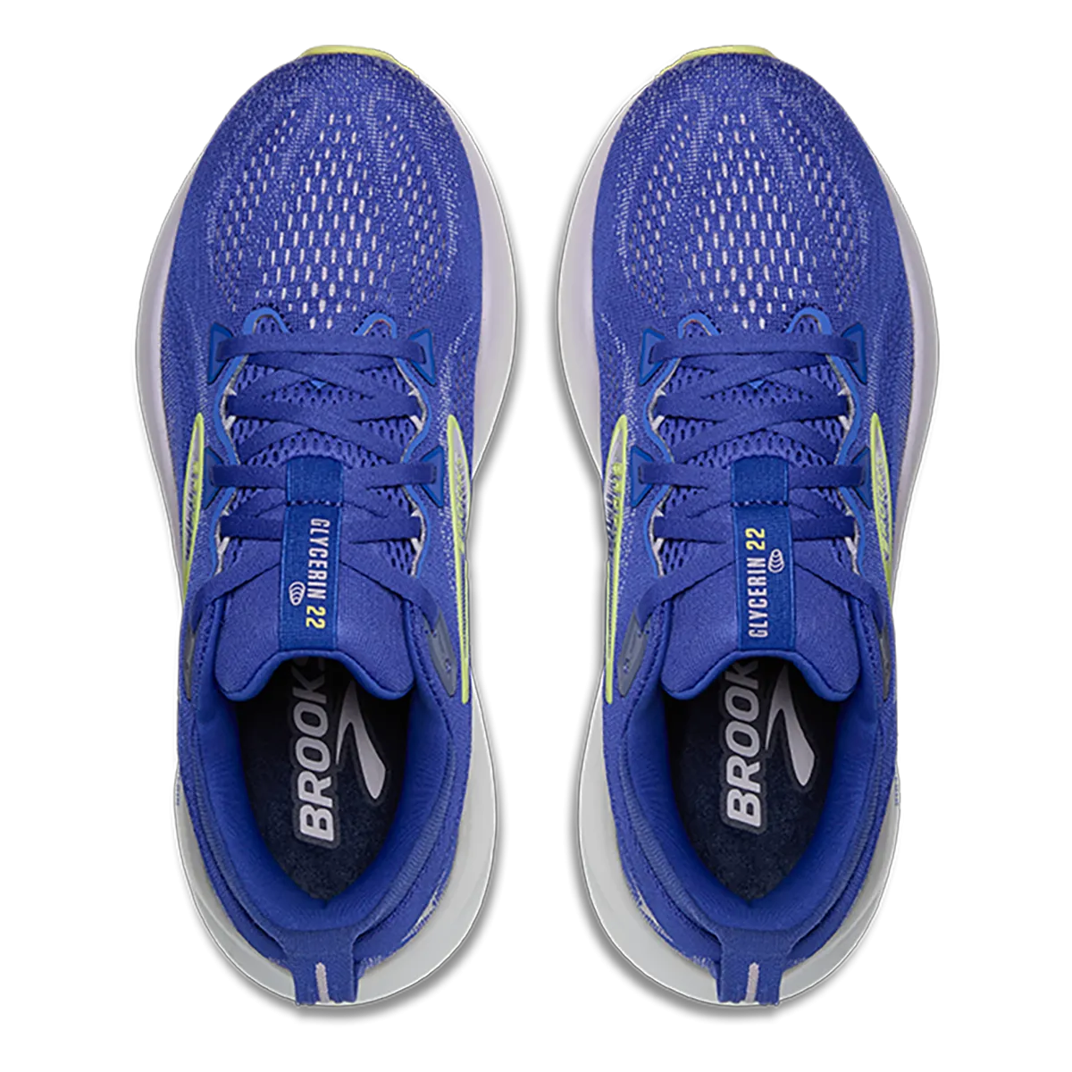 Brooks Glycerin 22 Amparo Bleu - Hyper Iris - Jaune