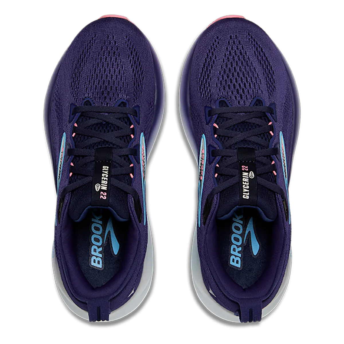 Brooks Glycerin 22 Ruban Bleu - Peacoat - Œillet