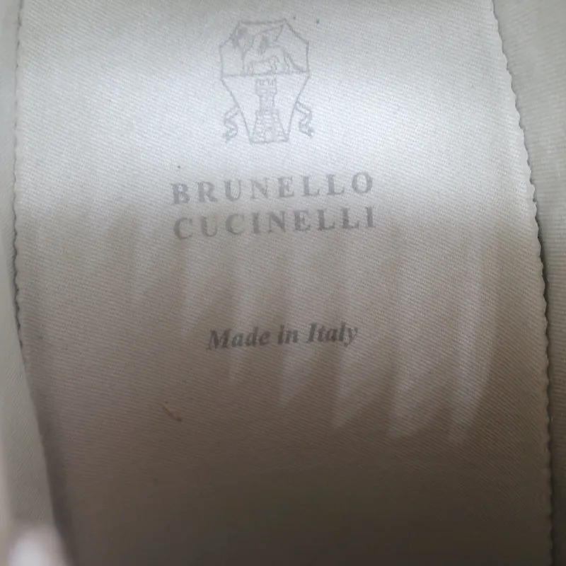 Brunello Cucinelli Basket de course en daim et garniture de monili Taille 39