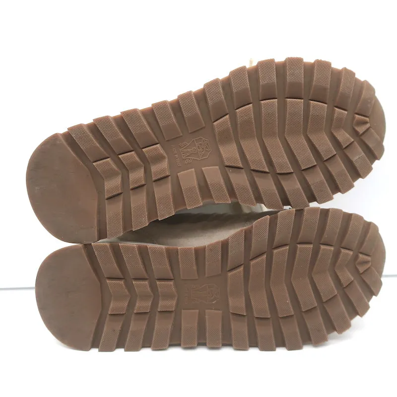 Brunello Cucinelli Basket de course en daim et garniture de monili Taille 39