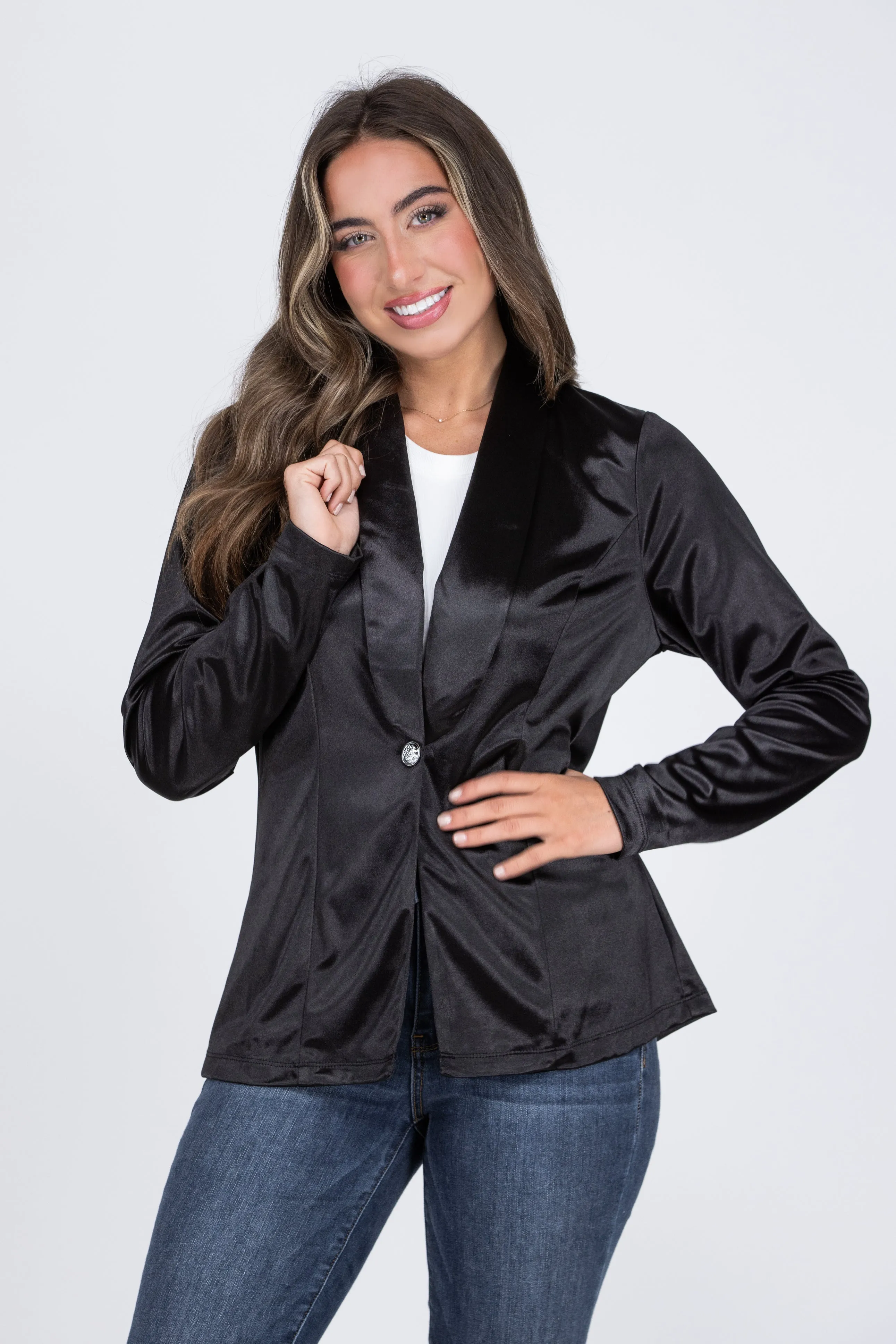 Blazer ajusté pour femme Busy Babe