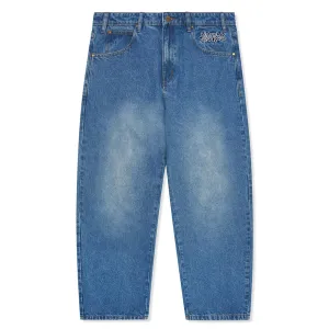 Butter Goods - Jeans Denim Encre Bleu Usé Butter Goods