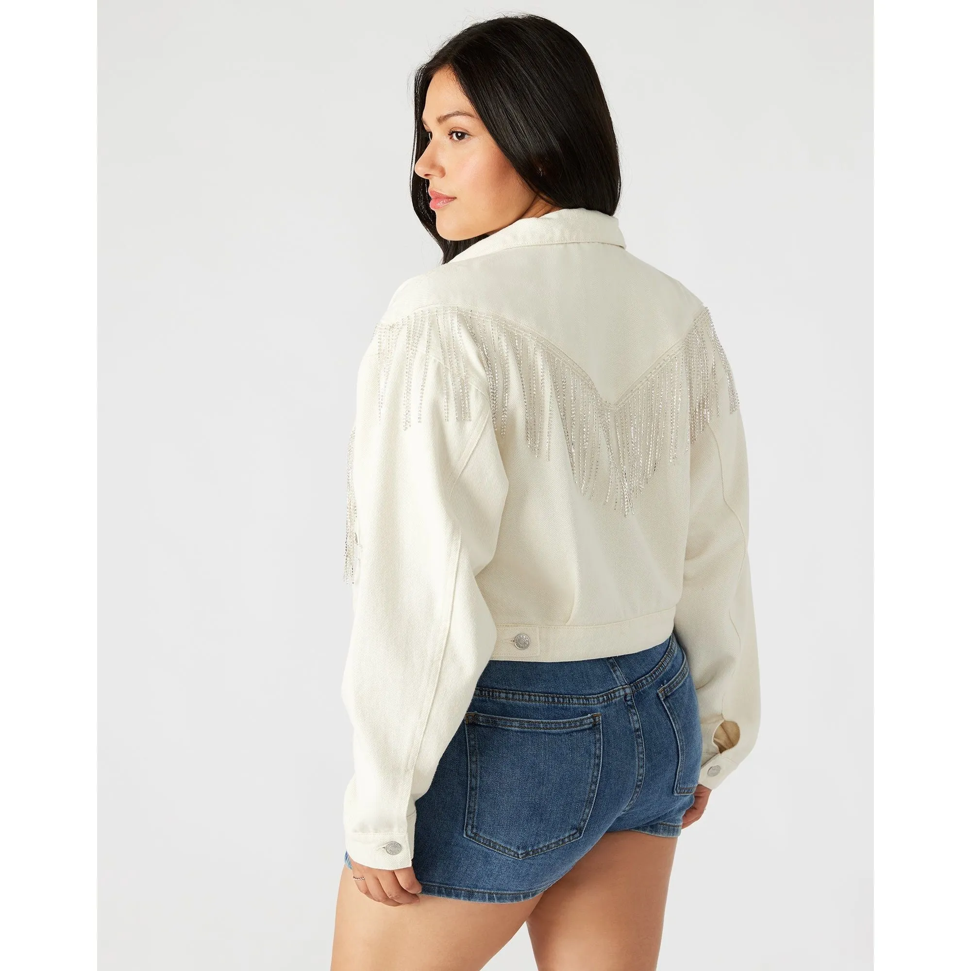 Veste en jean Canyon crème